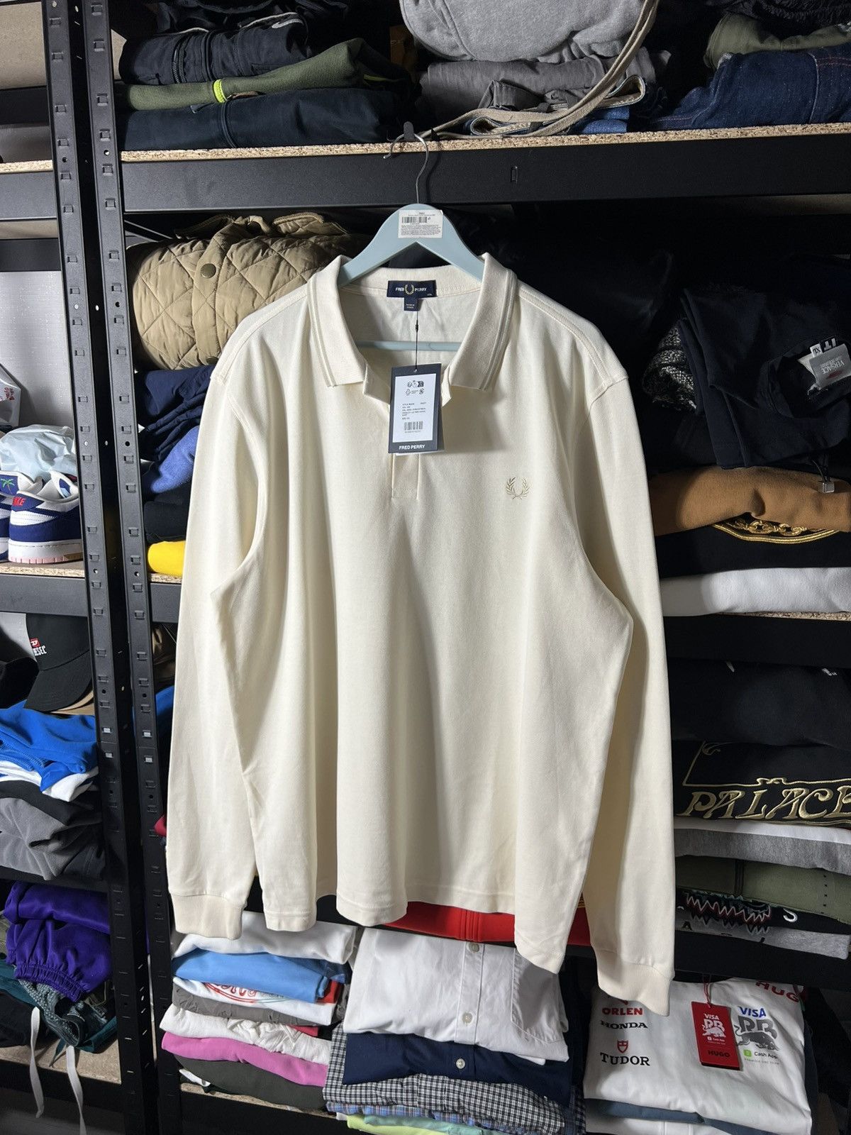 Fred Perry 🔥 Fred Perry Long Sleeve Polo Shirt — Size XXL Size US XXL / EU 58 / 5 - 1 Thumbnail
