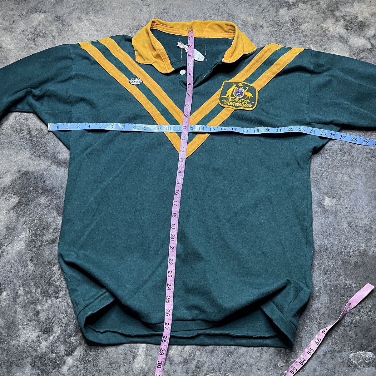 Vintage vintage 70s australia rugby collared shirt Size US L / EU 52-54 / 3 - 8 Thumbnail