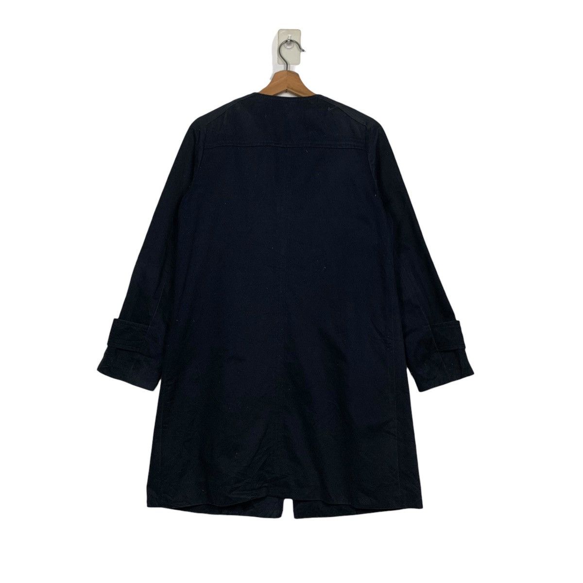 Japanese Brand ALLUREVILLE Made in Japan Poly Rayon Overcoat #1650-C73 Size US S / EU 44-46 / 1 - 8 Thumbnail