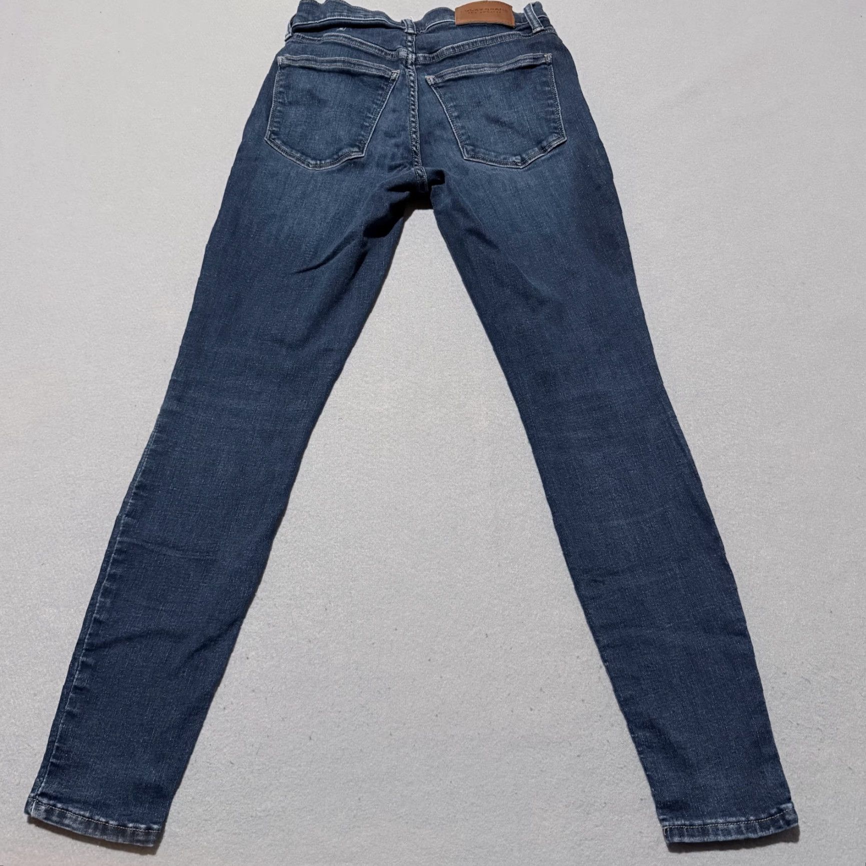 Lucky Brand Lucky Brand Skinny Jeans Women's Blue Denim Mid-Rise Zip-Fly Slim Fit - 2 Size 26" / US 2 / IT 38 - 2 Thumbnail