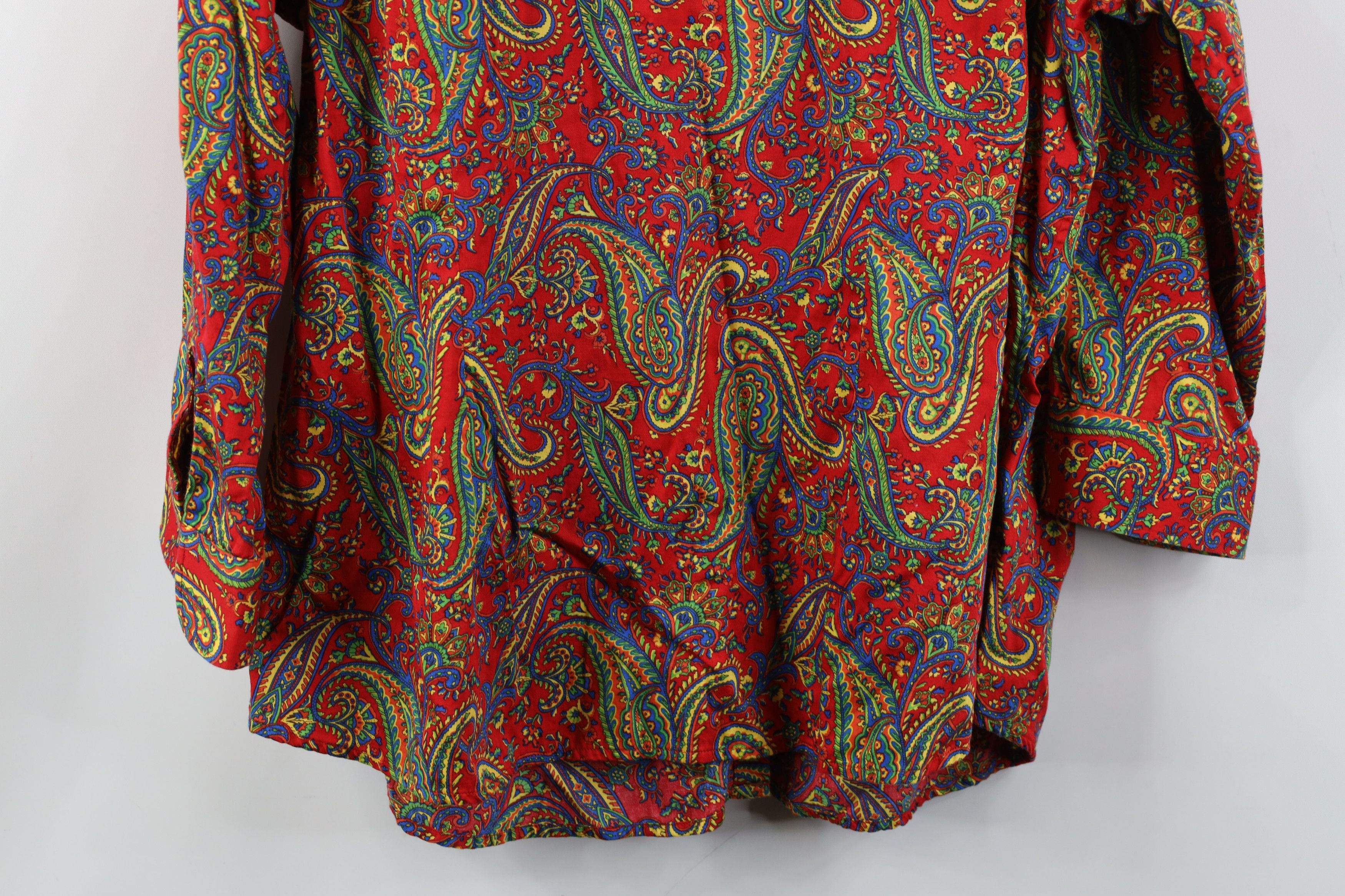 Vintage 90s Ralph Lauren Collared Button Shirt Cotton