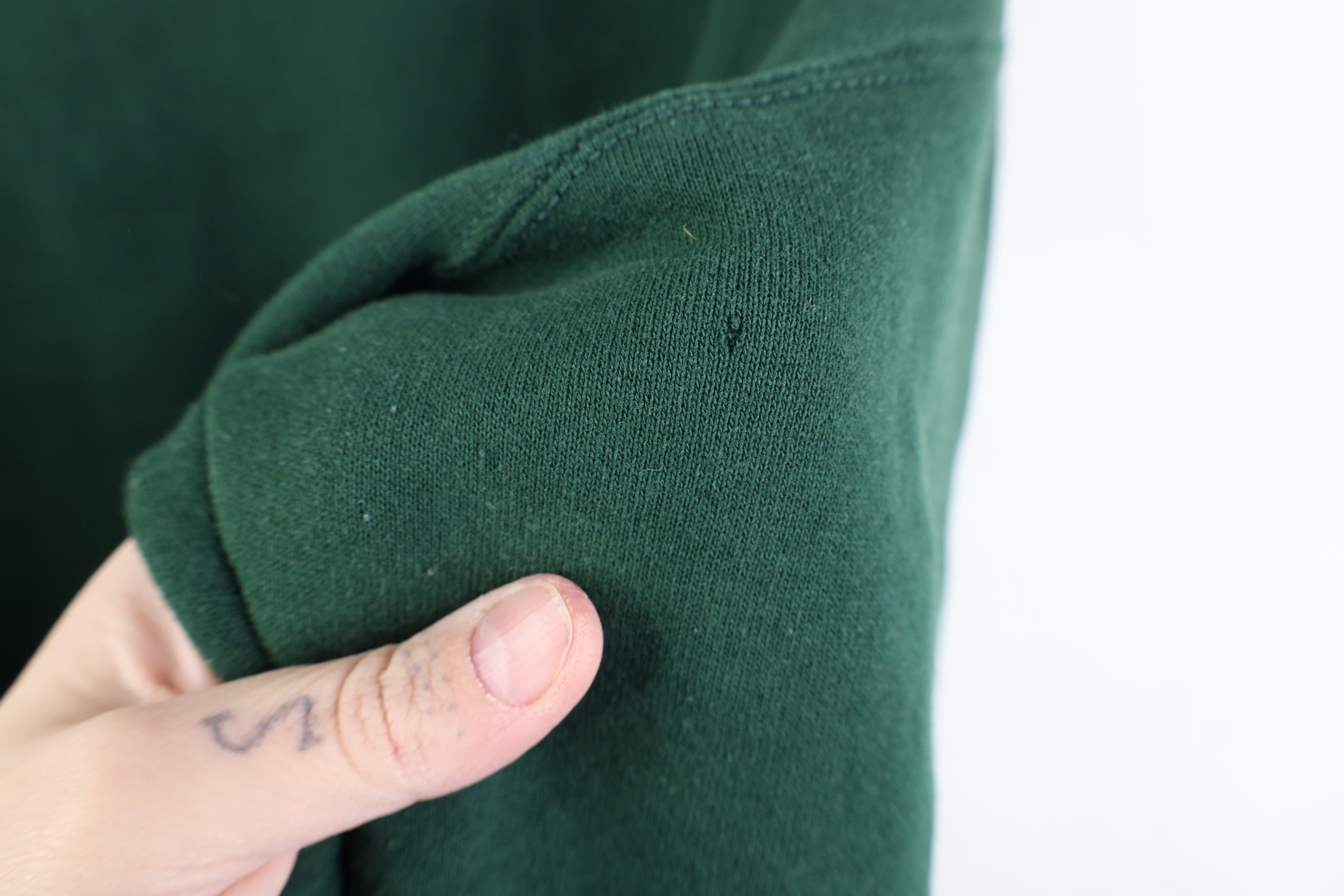 Vintage Vintage 90s Streetwear Crewneck Sweatshirt Hunter Green USA Size US XL / EU 56 / 4 - 10 Thumbnail