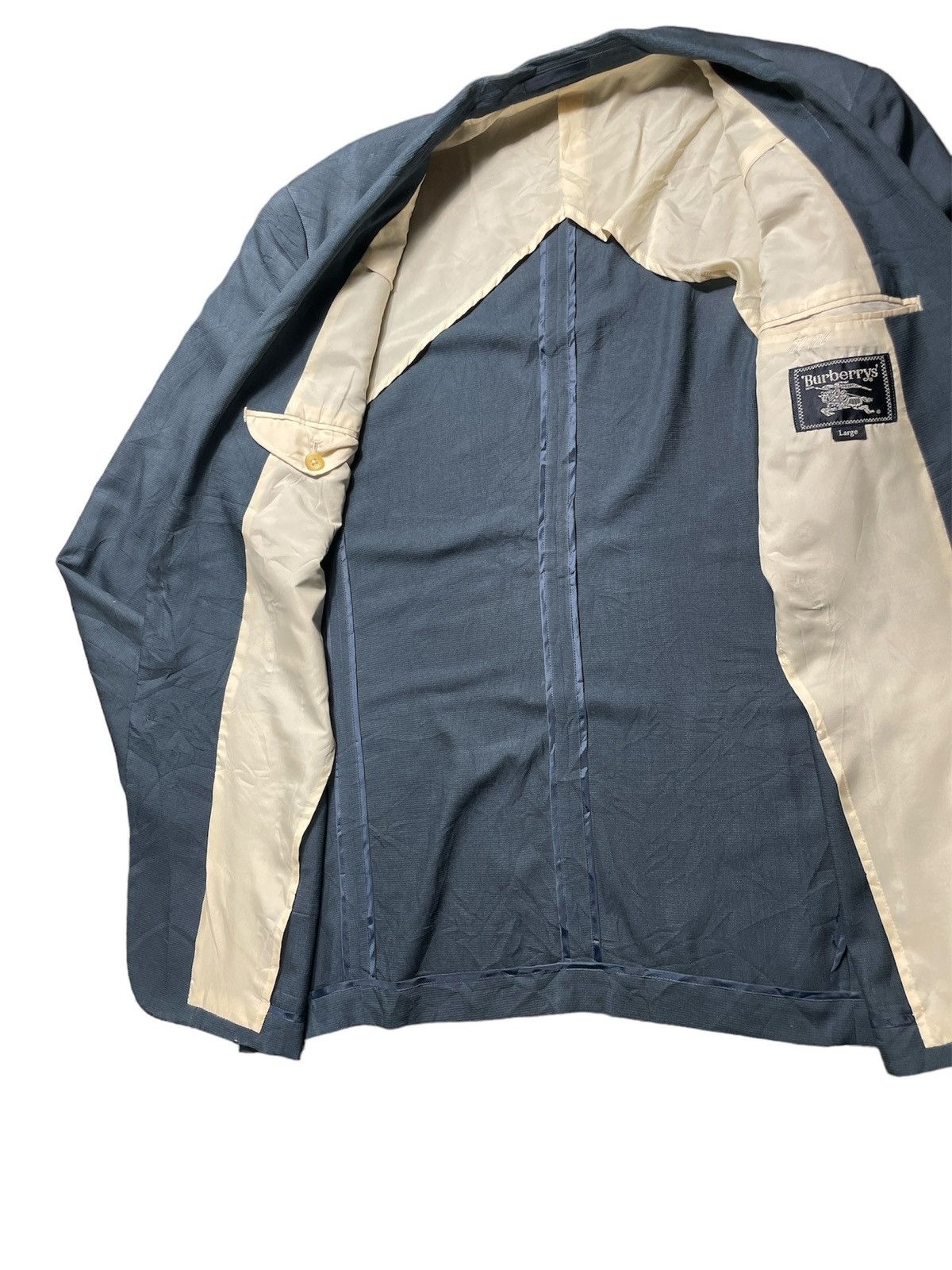Burberry × Vintage Luxury Vintage Burberry Blazer Size 40R - 11 Thumbnail