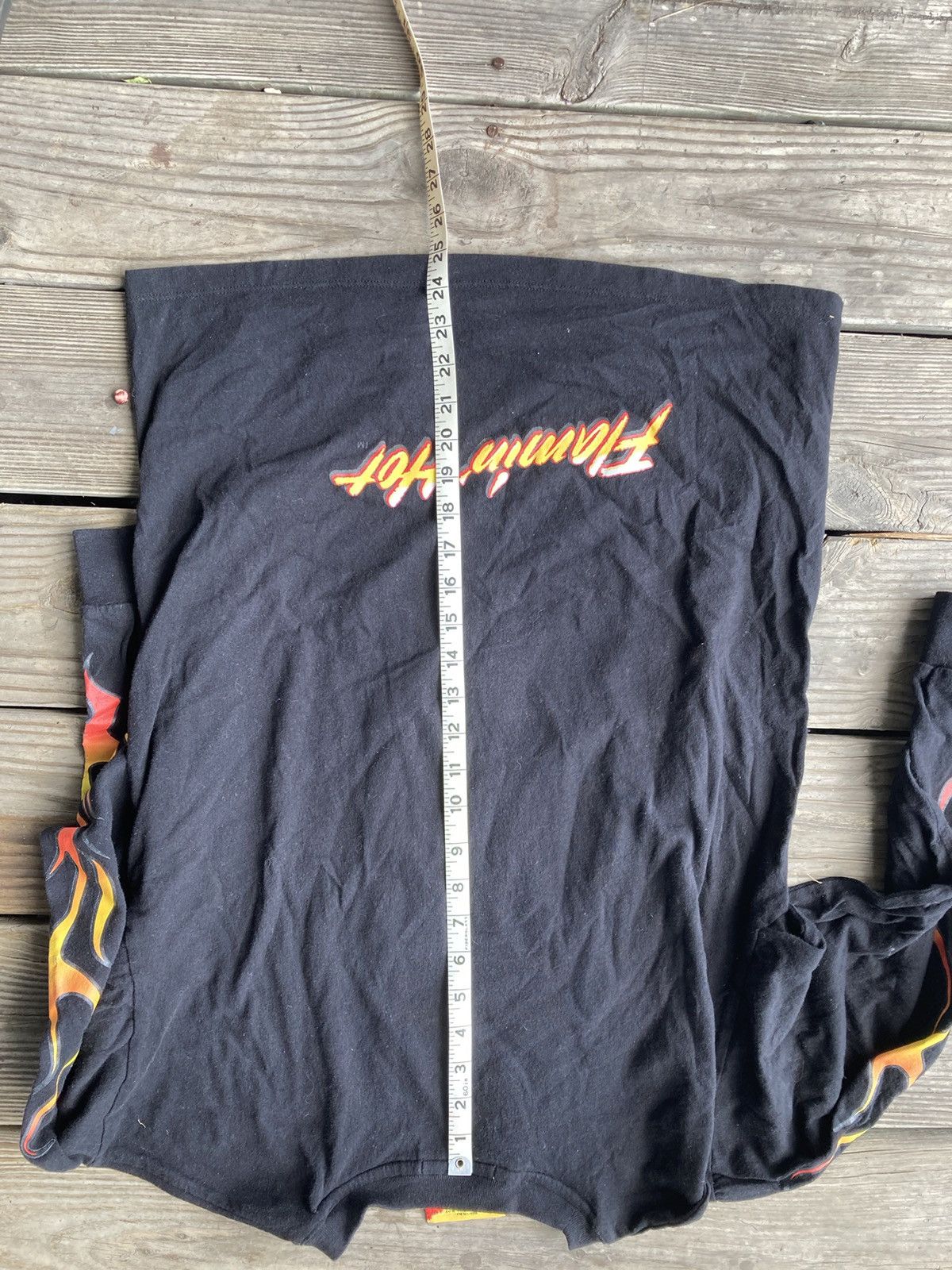 Forever 21 Chester Cheetah Flamin' Hot Black Graphic Longsleeve Size US XL / EU 56 / 4 - 6 Thumbnail
