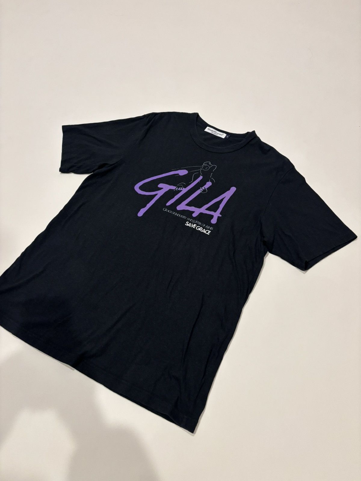 Undercover Undercover SS09 ‘Neo Boy’ GILA Save Grace T-Shirt Black Size US M / EU 48-50 / 2 - 2 Thumbnail