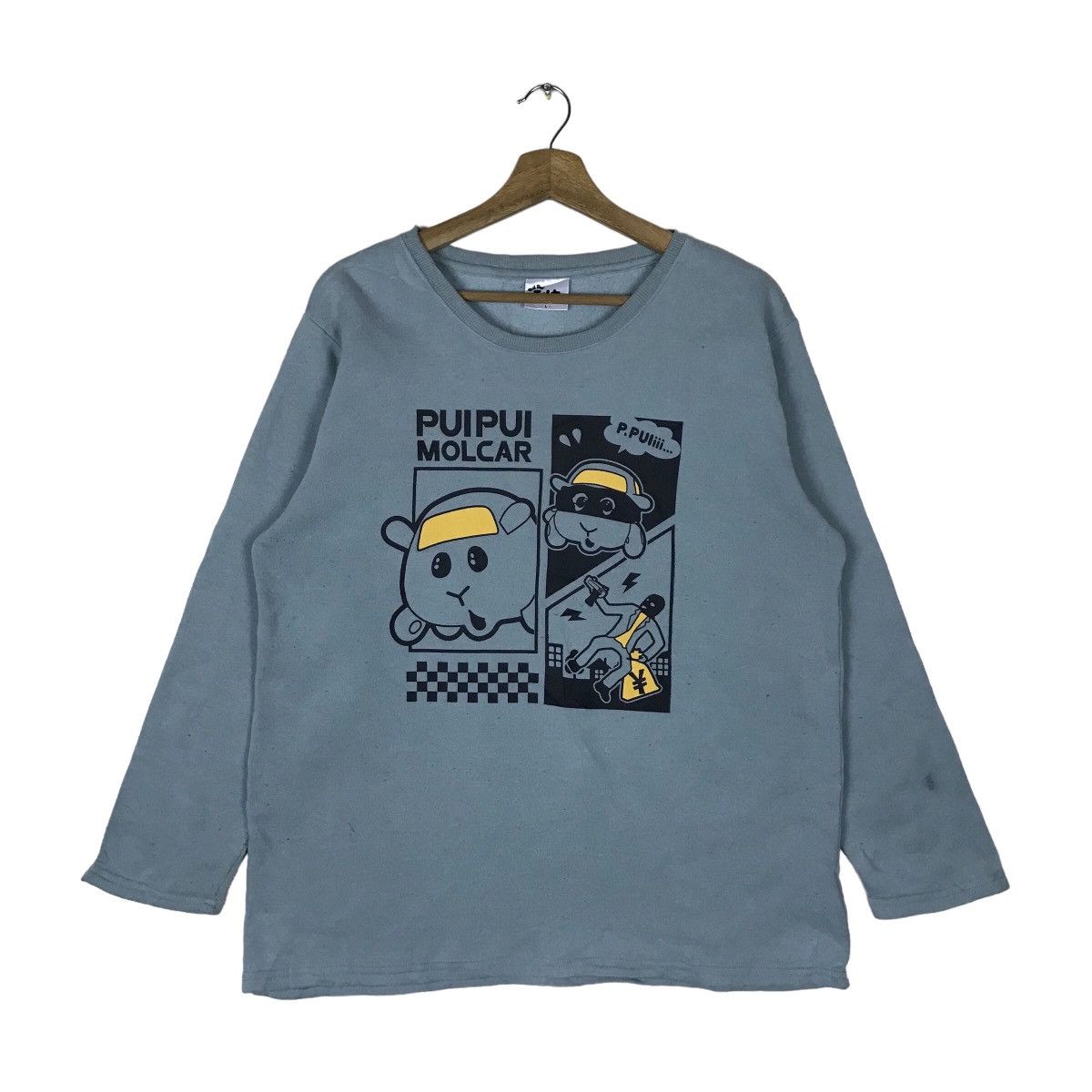 Vintage Pui Pui Molcar Anime/Cartoon Character Pullover