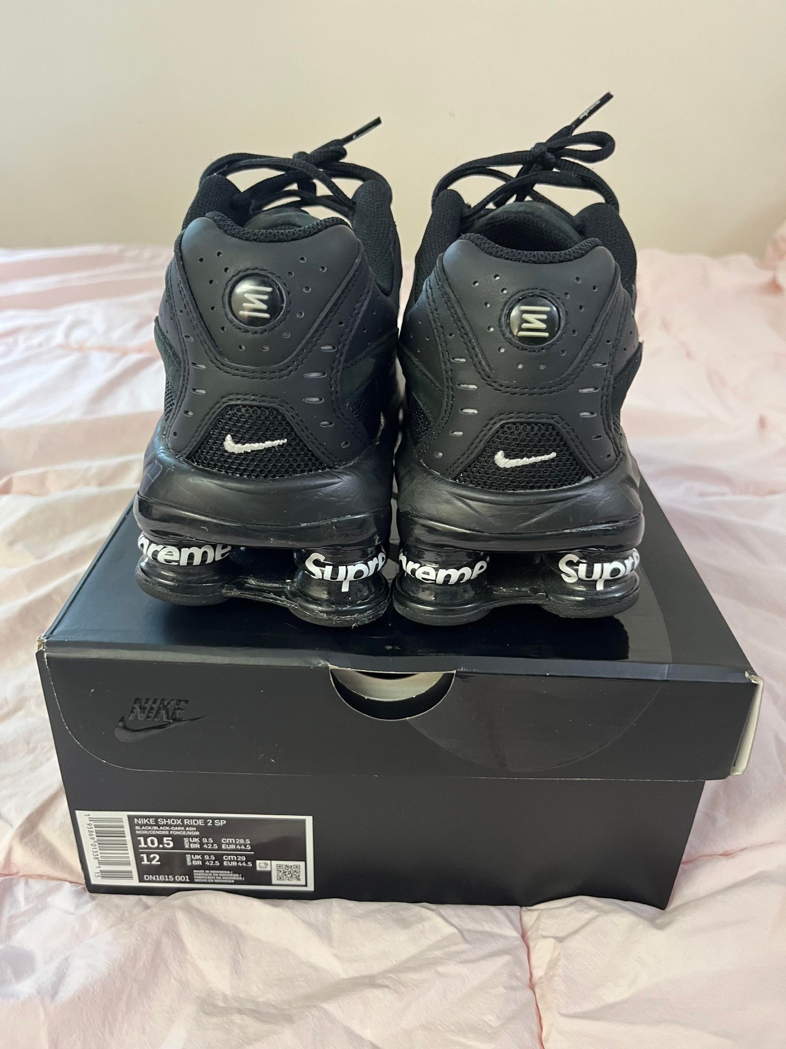 Supreme x Nike Shox Ride 2 in Black