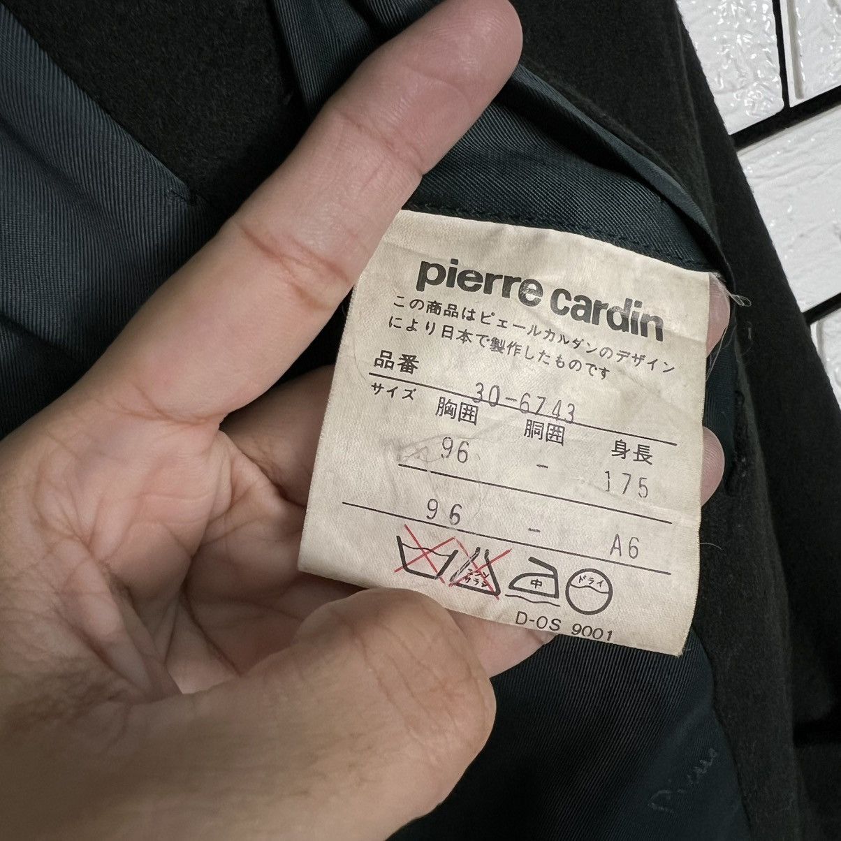 Pierre Cardin Vintage 90's PIERRE CARDIN Wool Overcoat Jacket #4143-C189 Size US XL / EU 56 / 4 - 14 Thumbnail