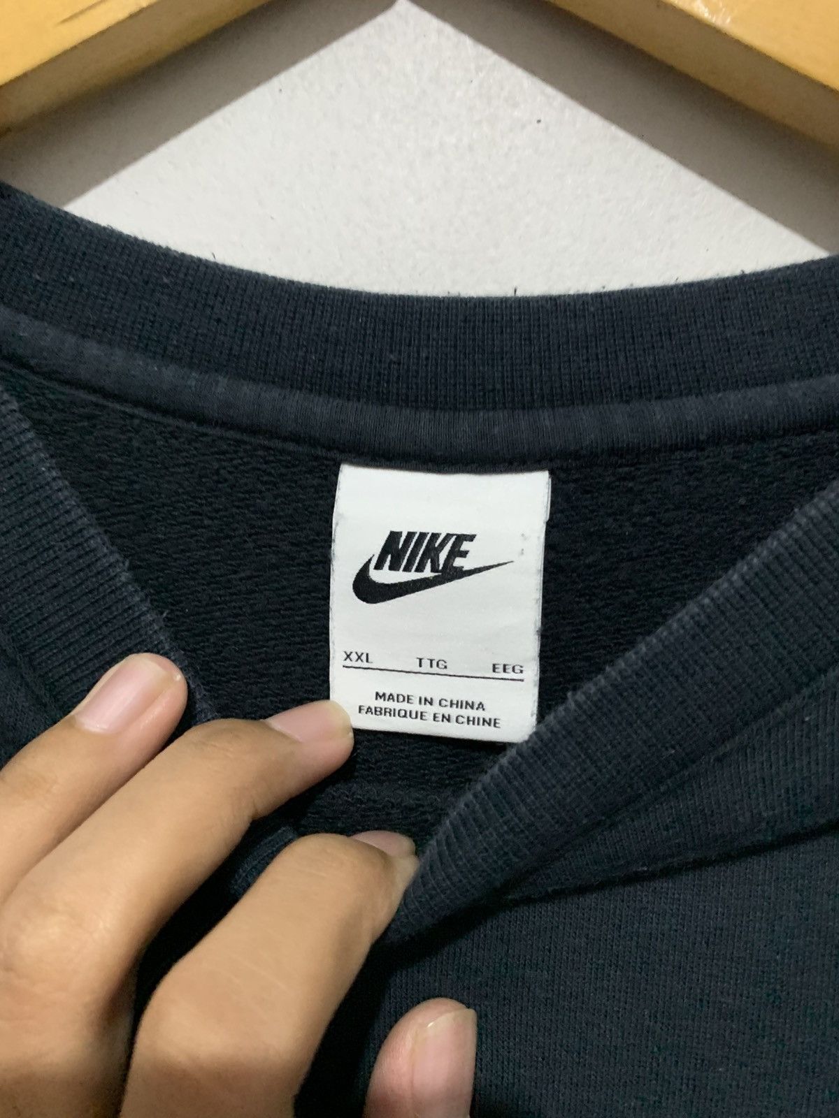 Nike Crewneck Nike Big Logo Seoul XXL (75x52) Original Authentic Size US XXL / EU 58 / 5 - 5 Thumbnail