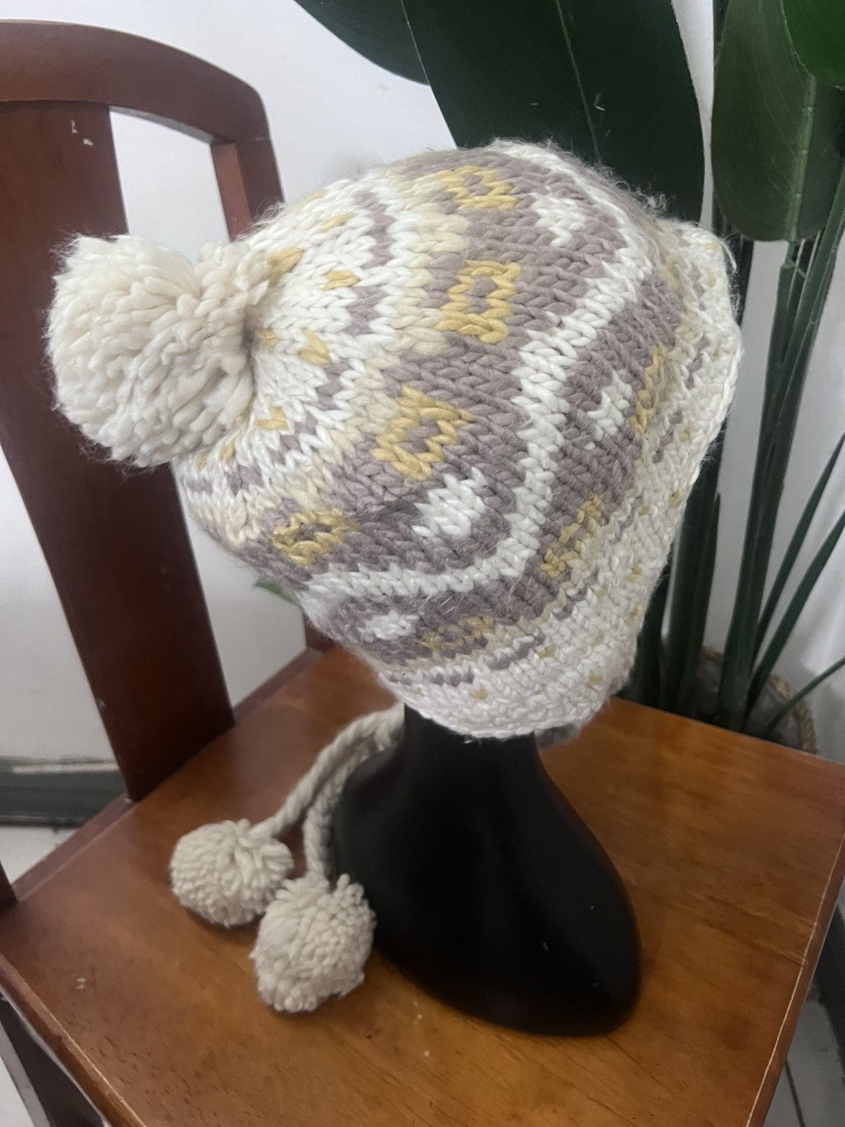 Vintage UNKNOW BEANIE HAT Size ONE SIZE - 3 Thumbnail