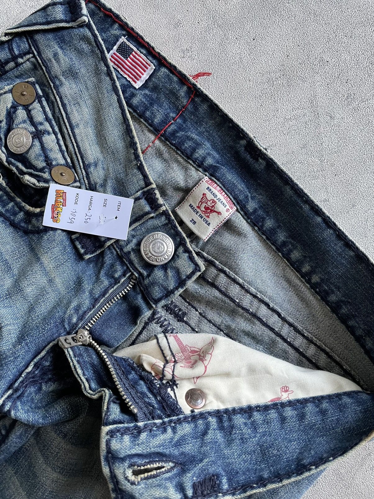 True Religion Japanese Brand X True Religion Jeans Size US 31 - 7 Thumbnail