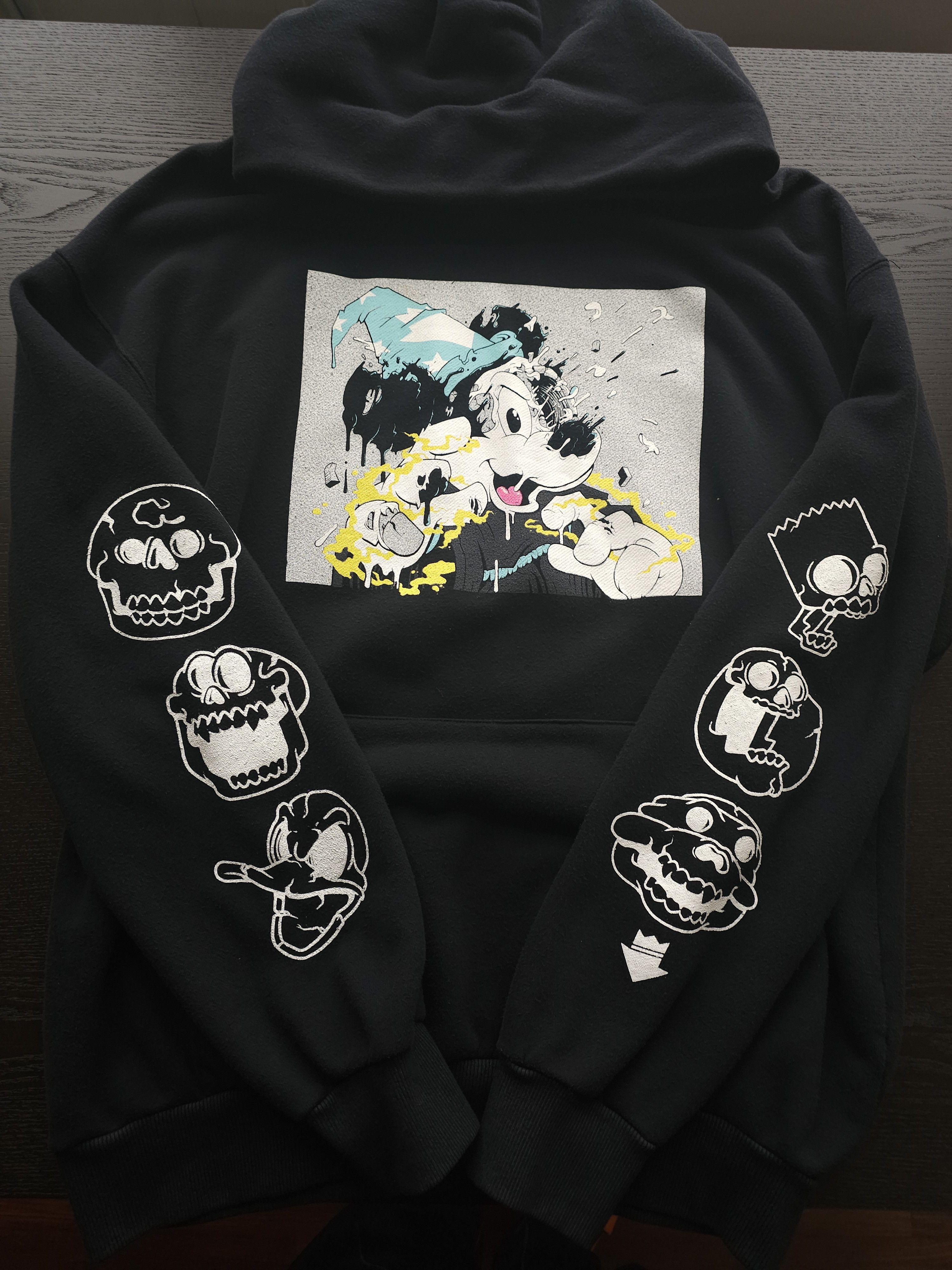 Disney × Matt Gondek Matt Gondek "Growing Pains" Mickey Mouse Hoodie Size US L / EU 52-54 / 3 - 1 Thumbnail