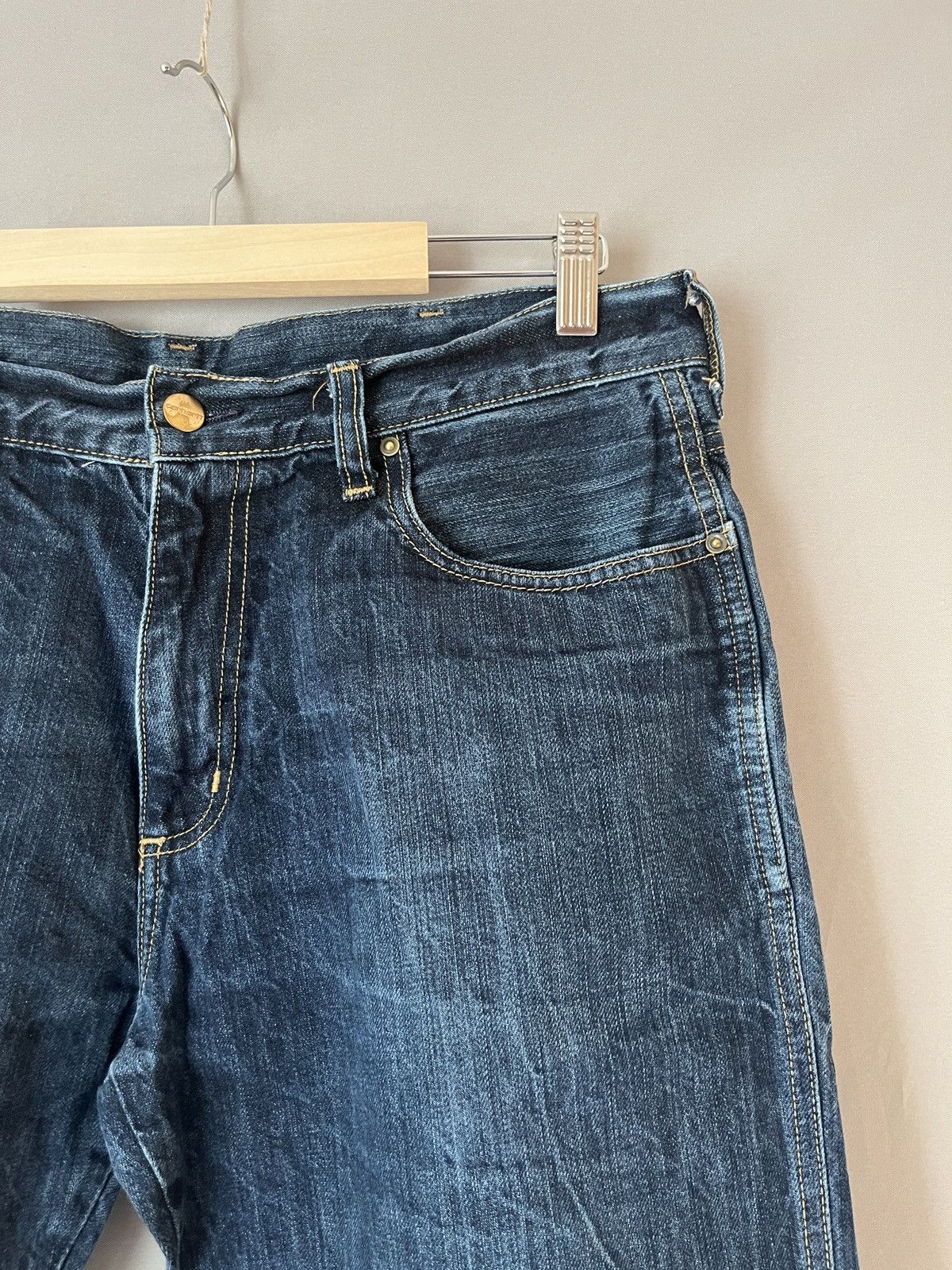 Carhartt Carhartt Western Bermuda Denim Shorts Size US 33 - 4 Thumbnail