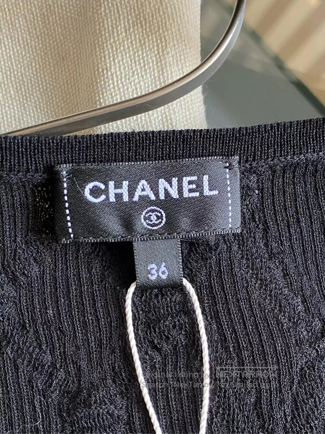 Chanel Chanel 24S Black Bow Crystal Cardigan. Size US S / EU 44-46 / 1 - 3 Thumbnail