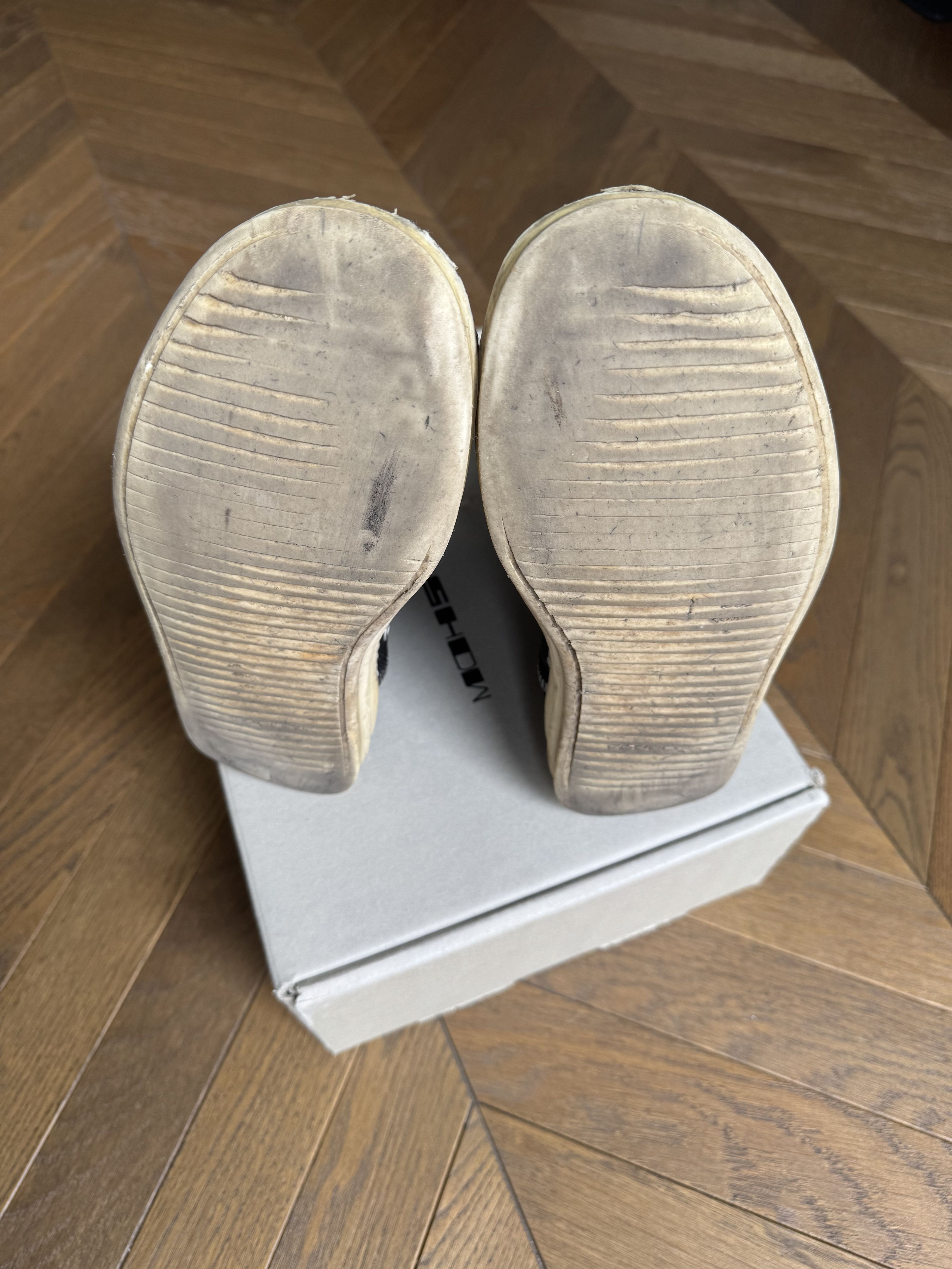 Rick Owens Drkshdw [40] Nylon High Top Ramones Sneakers (AW16) Size US 7 / EU 40 - 11 Thumbnail