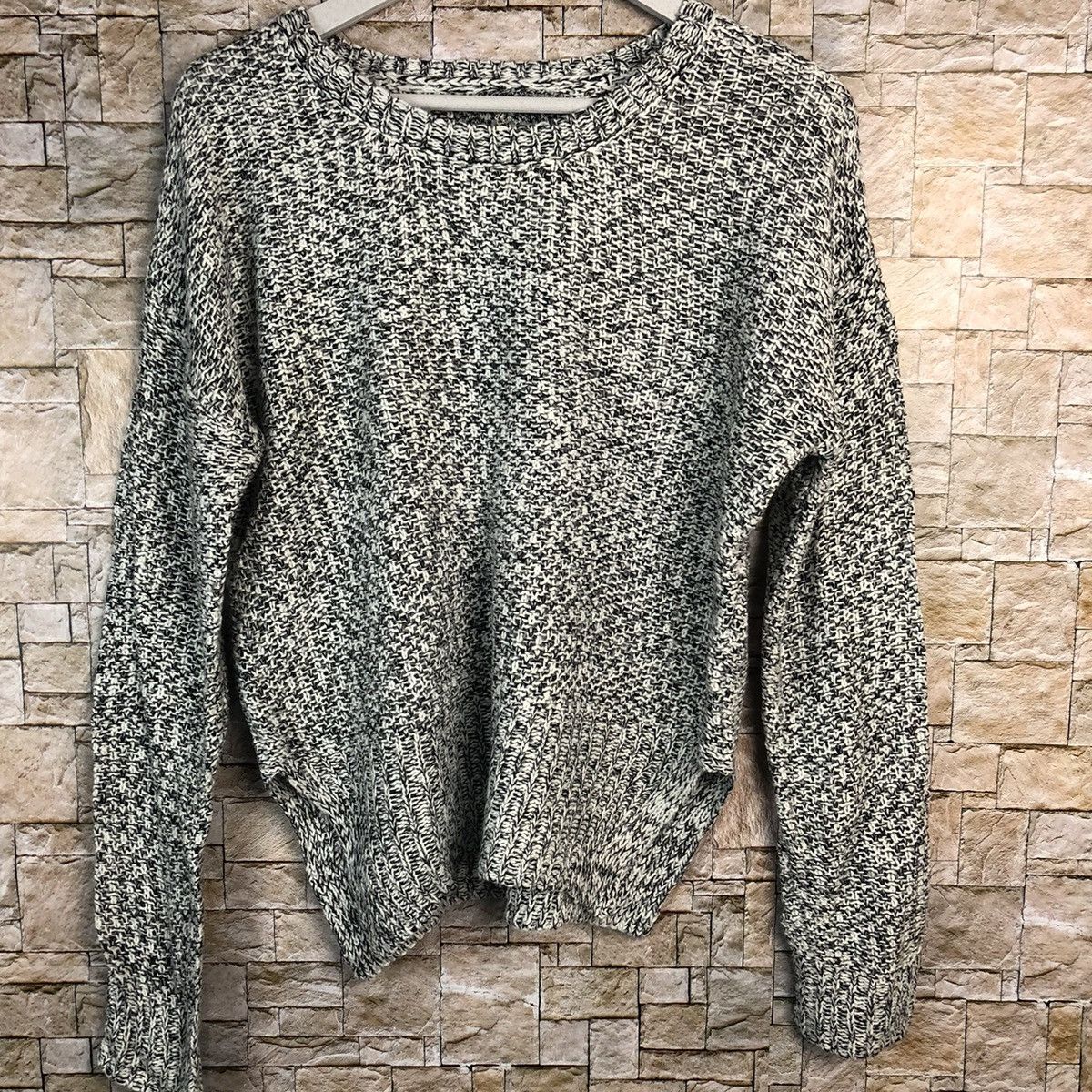 Homespun Knitwear × Japanese Brand Japanese Brand Grey Knitwear #A904 Size L / US 10 / IT 46 - 3 Thumbnail