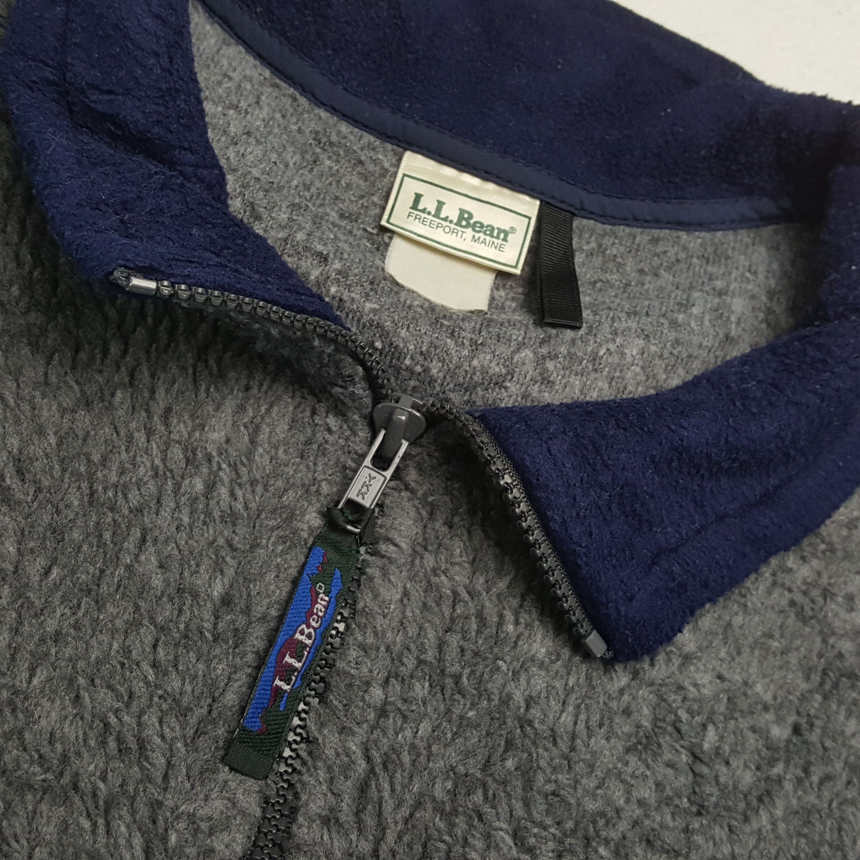 L.L. Bean × Vintage Vintage L.L. BEAN Outdoor Live Style Fleece Sweatshirts Size US XL / EU 56 / 4 - 9 Thumbnail