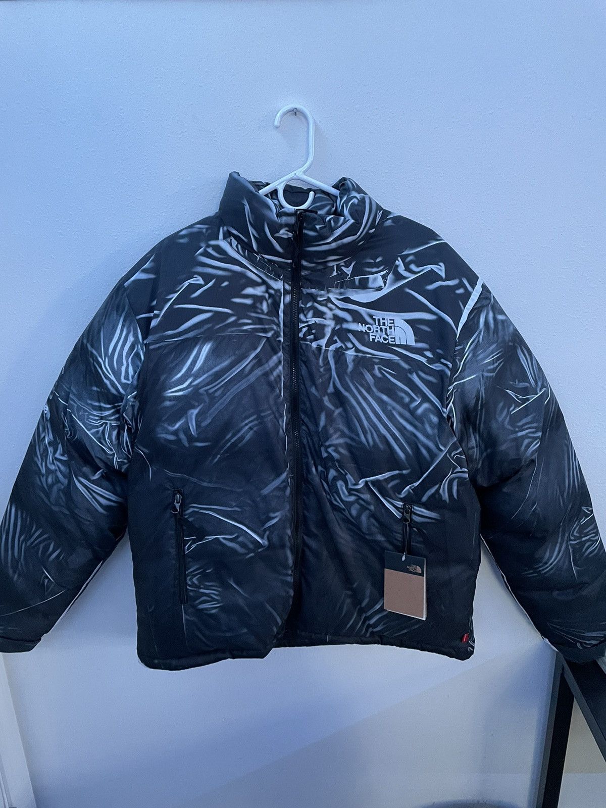 Supreme The North Face Printed Nuptse Trompe L'oeil Jacket Black main image 0