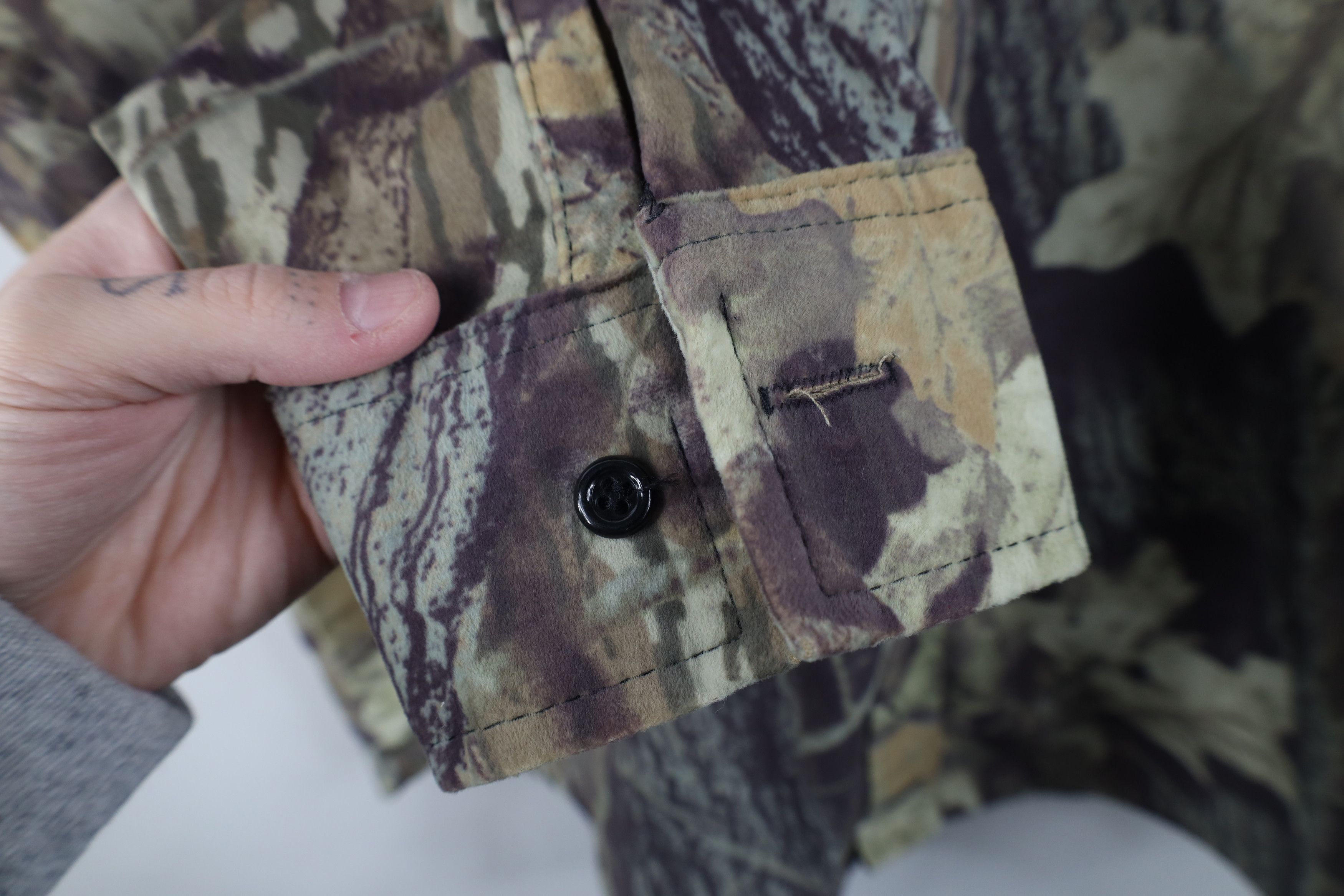 Vintage Vintage 90s Streetwear Camouflage Shirt Jacket Jac USA Size US XL / EU 56 / 4 - 8 Thumbnail