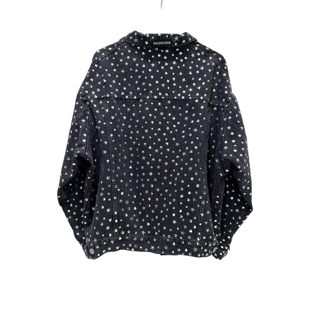 Balenciaga Balenciaga Grey Denim Jacket - Women's Size 34 Size XS / US 0-2 / IT 36-38 - 2 Thumbnail