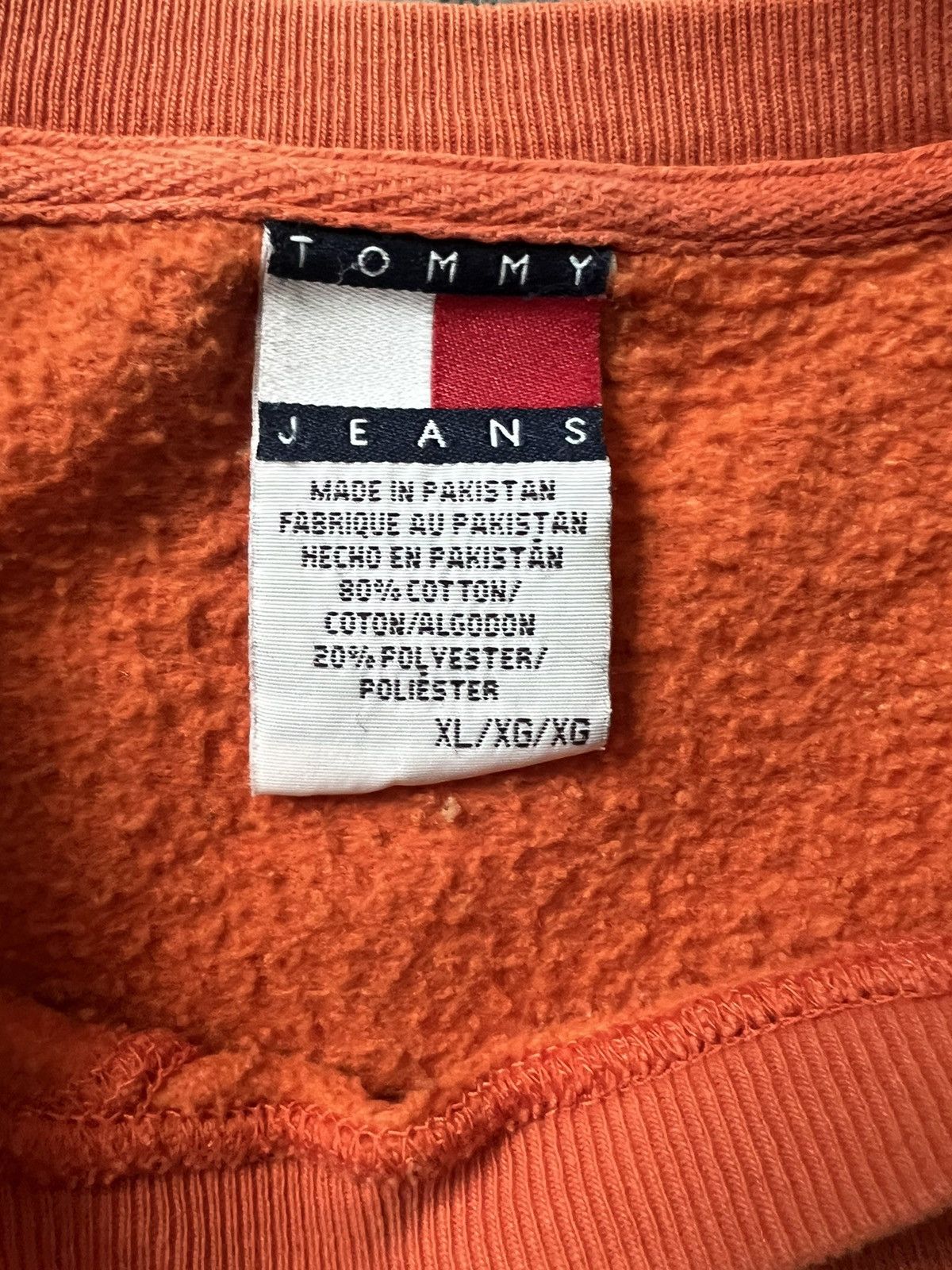 Tommy Hilfiger × Vintage Vintage ‘Hilfiger Denim’ Crewneck Size US L / EU 52-54 / 3 - 3 Thumbnail