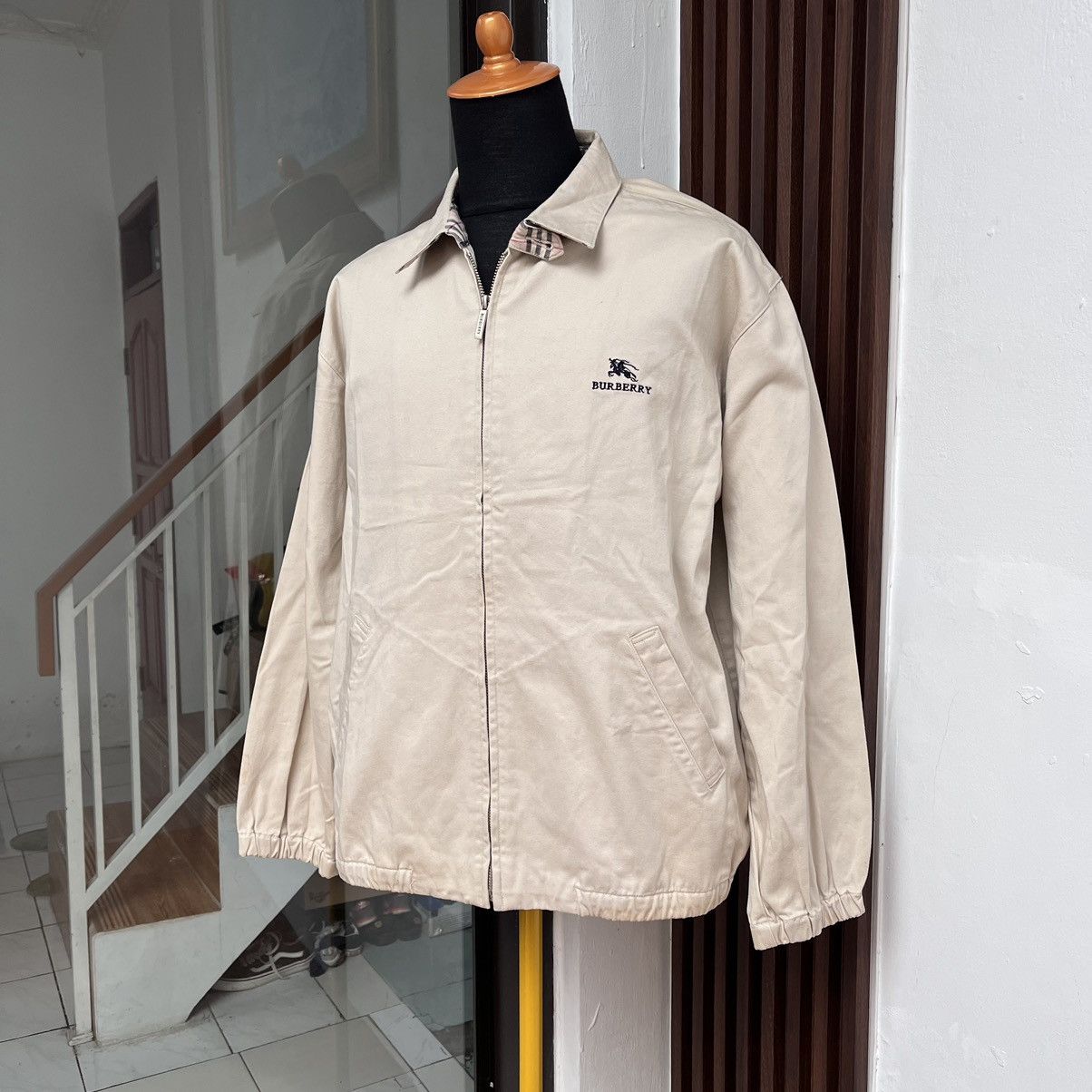 Burberry × Vintage Burberry London Casual Track Jacket Size US M / EU 48-50 / 2 - 3 Thumbnail