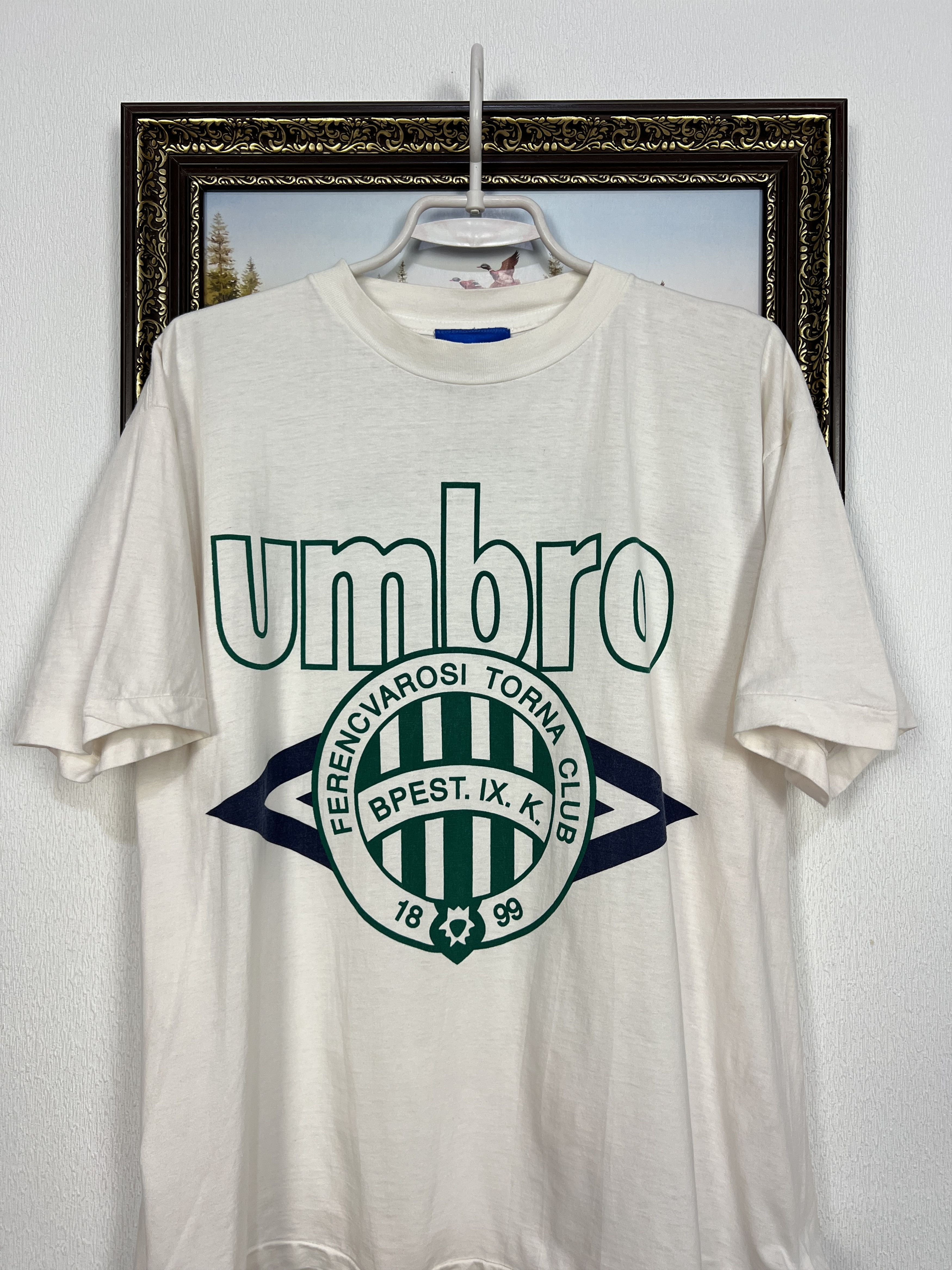 Umbro Vintage 90's Umbro Ferencvaros Football Shirt Soccer Train Size US L / EU 52-54 / 3 - 2 Thumbnail