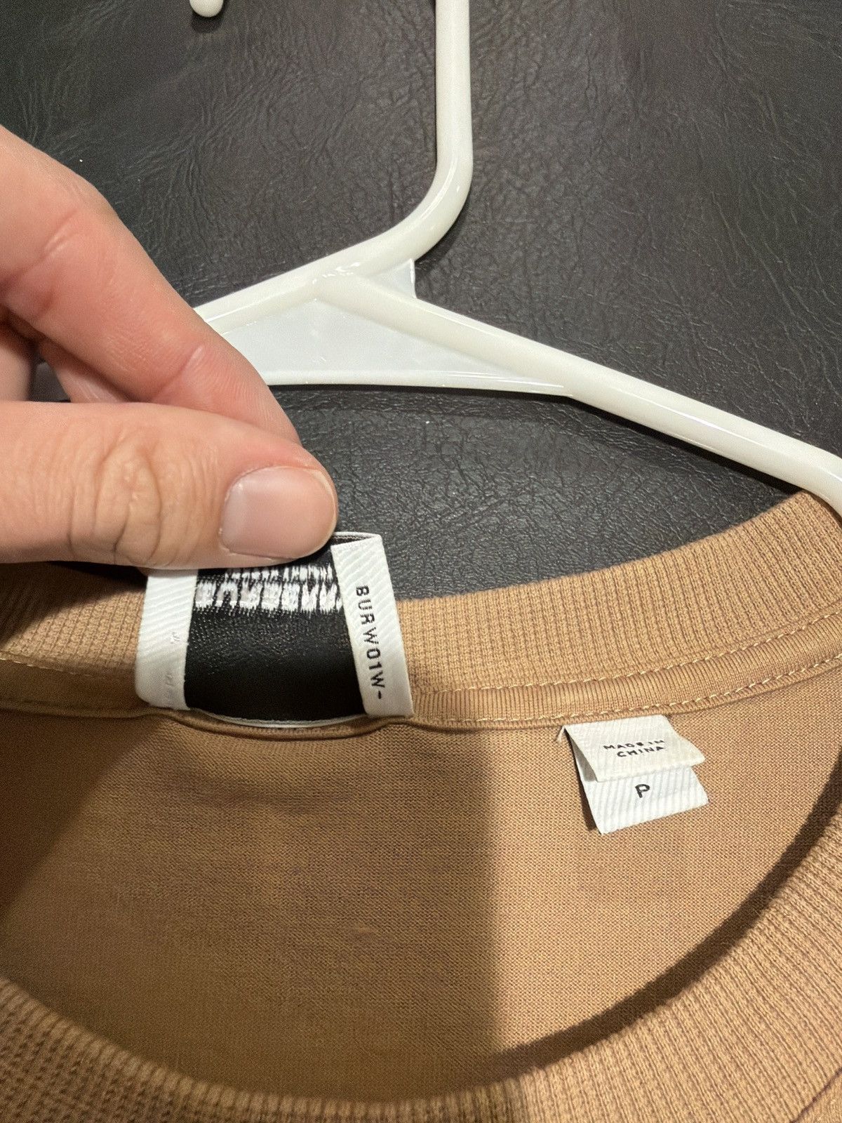 Burberry Brown Burberry Logo T Size US S / EU 44-46 / 1 - 2 Thumbnail