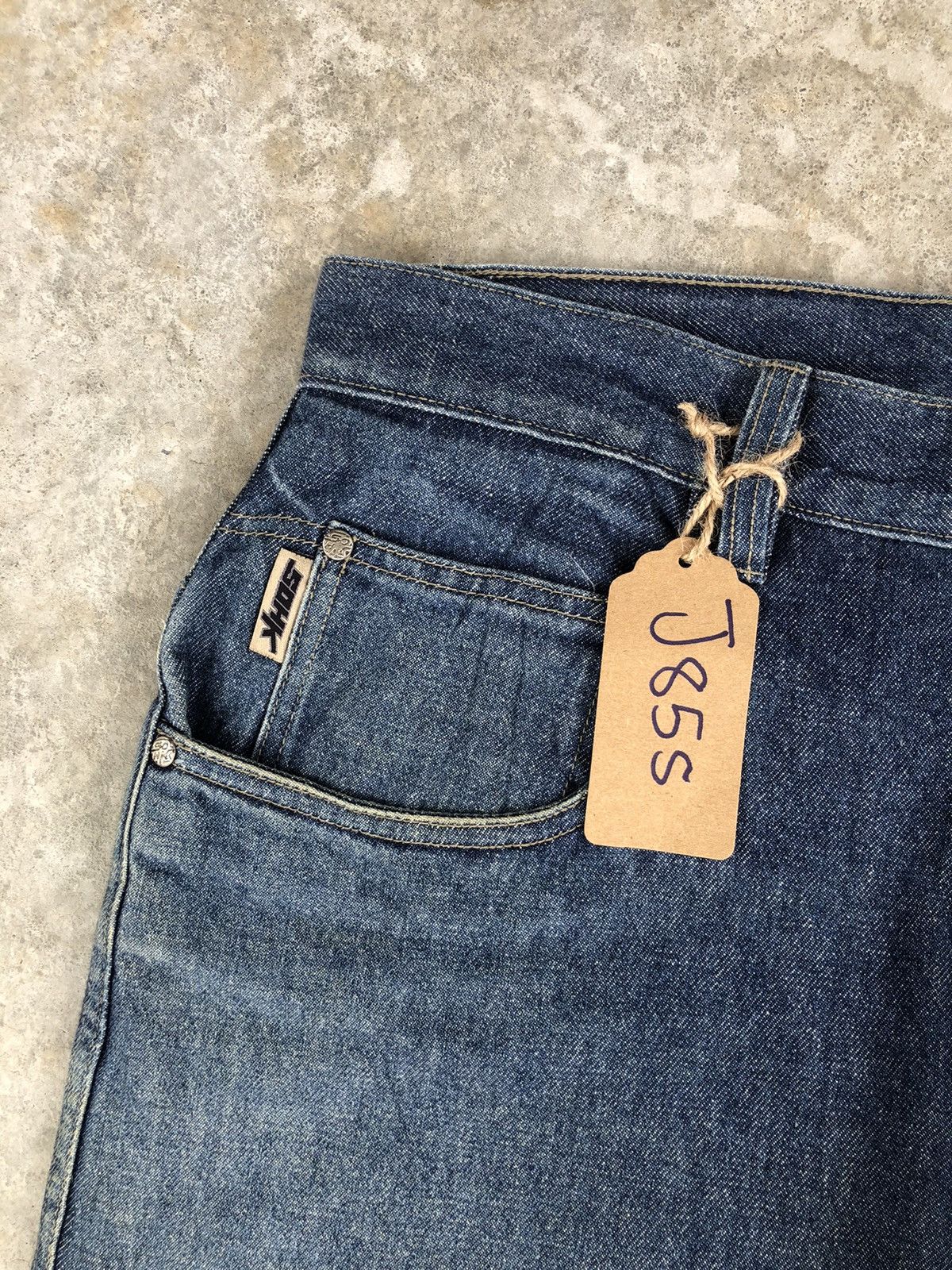Vintage Sohk Embroidered Jeans Baggy Jeans Hip Hop Distressed Jeans Size US 34 / EU 50 - 16 Thumbnail