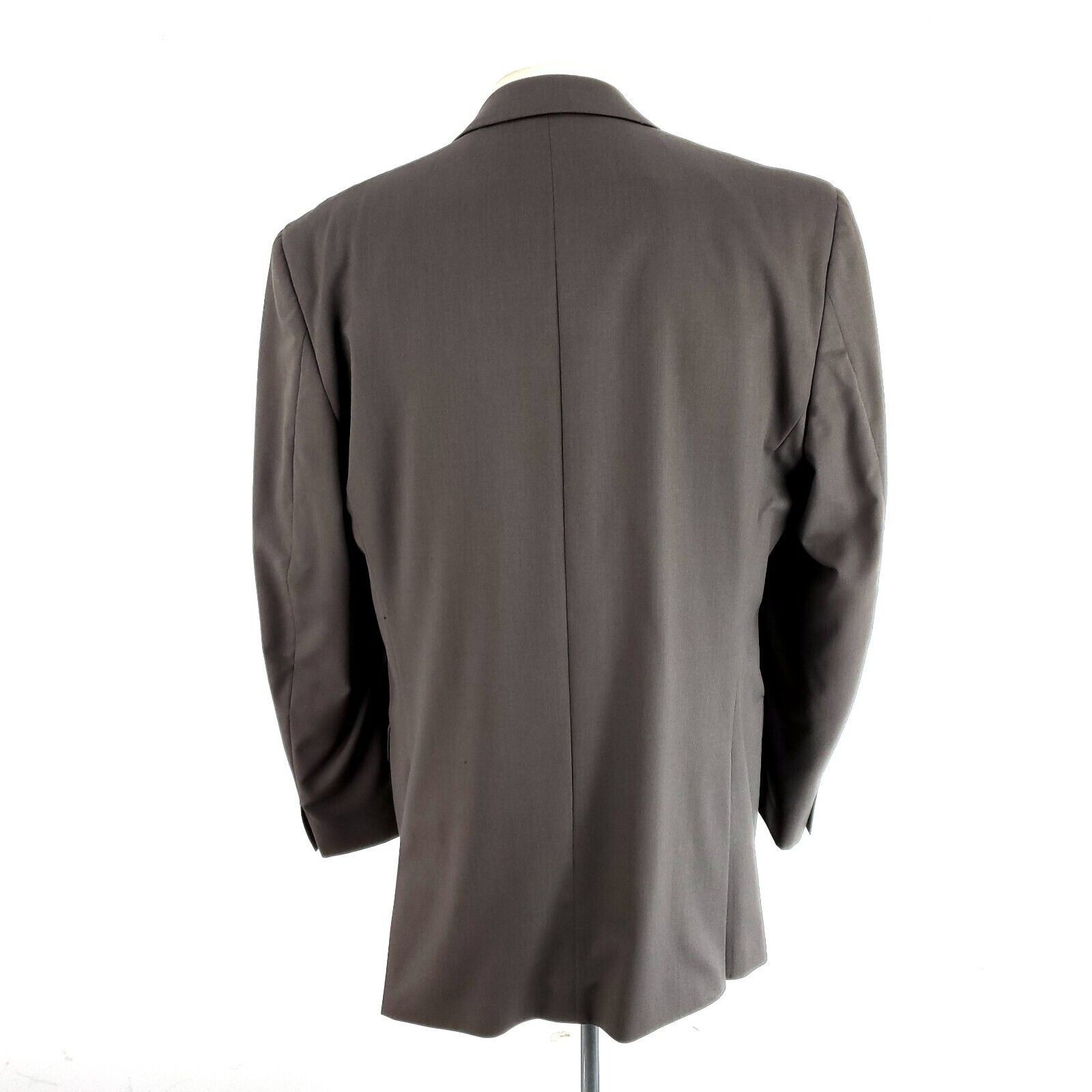 Michael Kors Michael Kors Wool 2 Button Blazer 42L Beige Size 42L - 5 Thumbnail