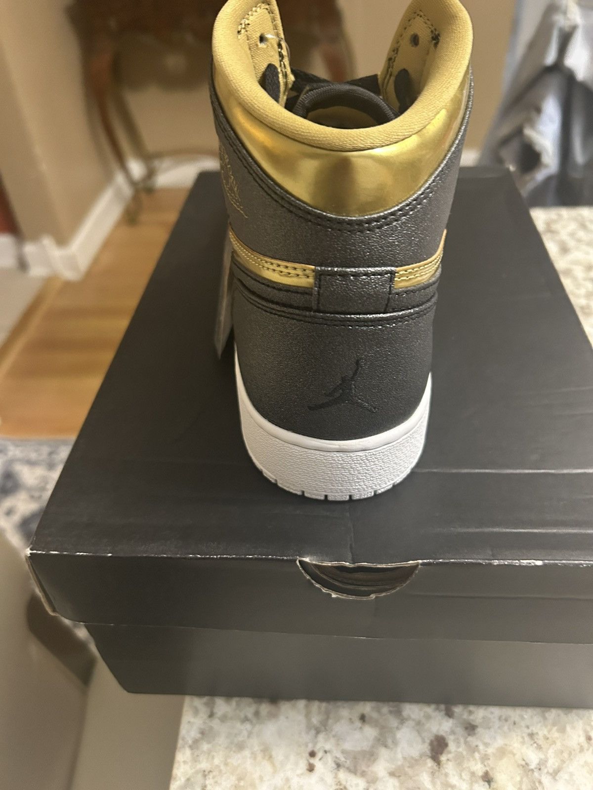 Designer Air Jordan 1 Retro High BHM GG Size US 9.5 / EU 42-43 - 5 Thumbnail
