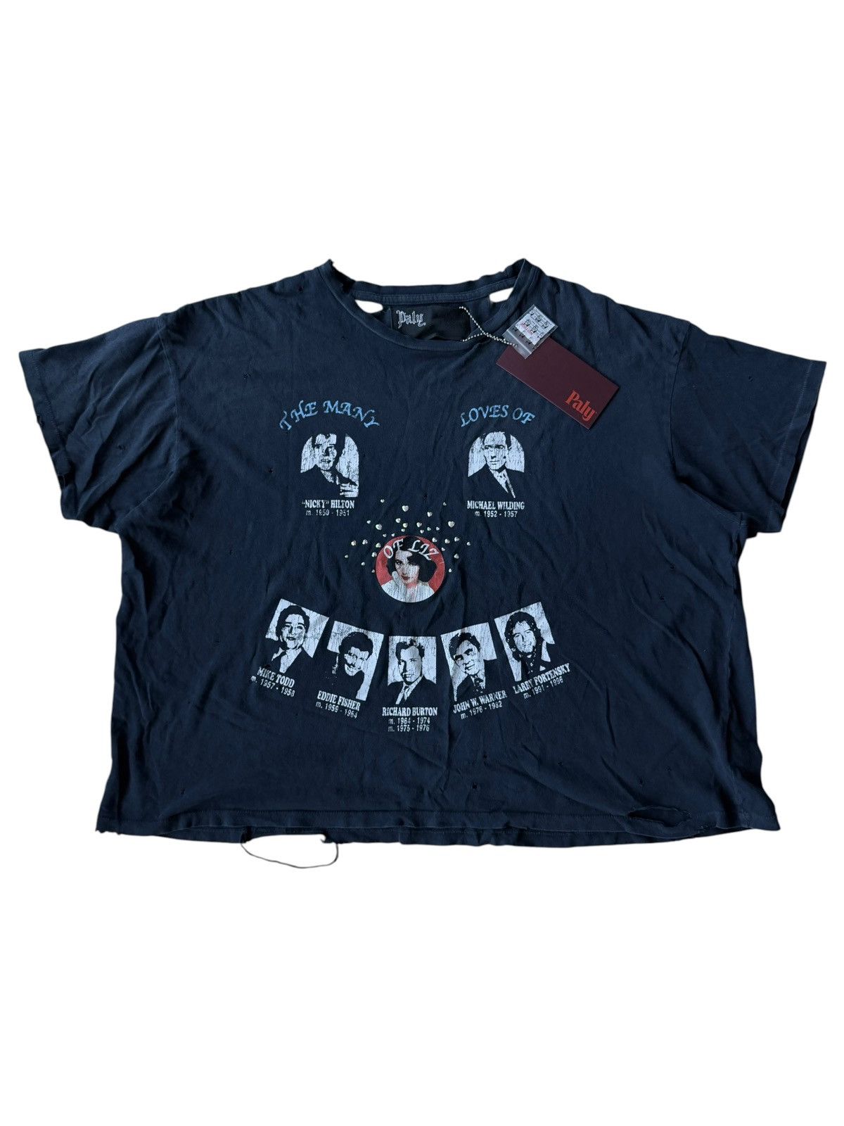 Paly Hollywood Paly Hollywood Loves of Liz T-Shirt Black | Grailed