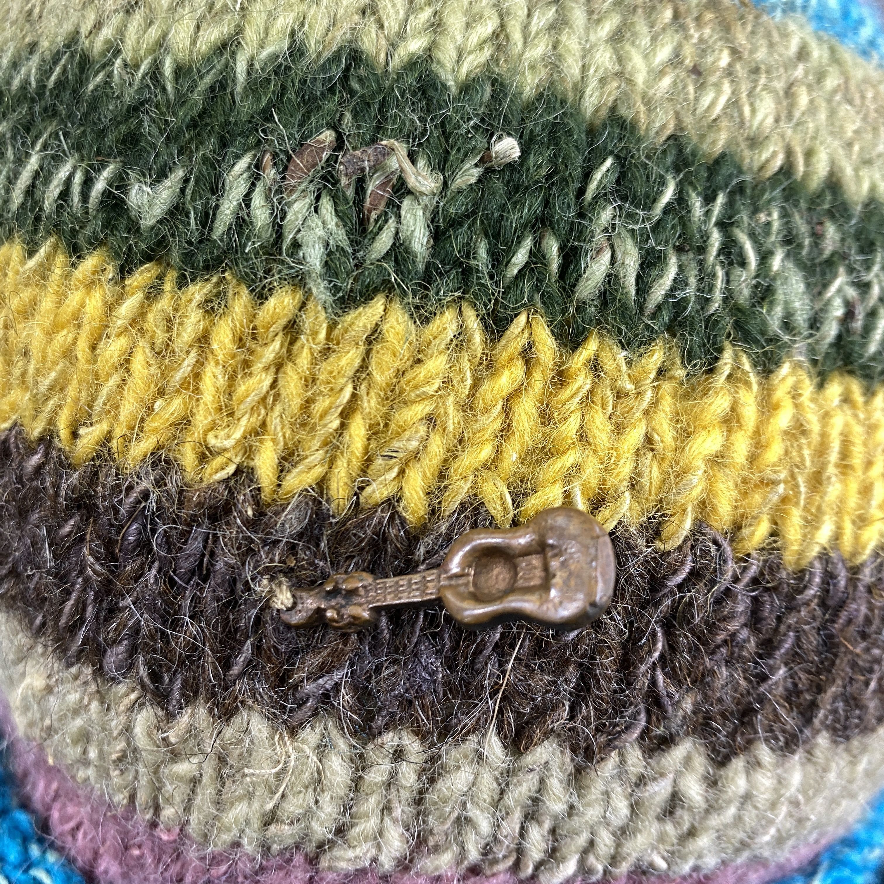 Japanese Brand Multicolor Knit Beanie Hats -BN1139 Size ONE SIZE - 10 Thumbnail