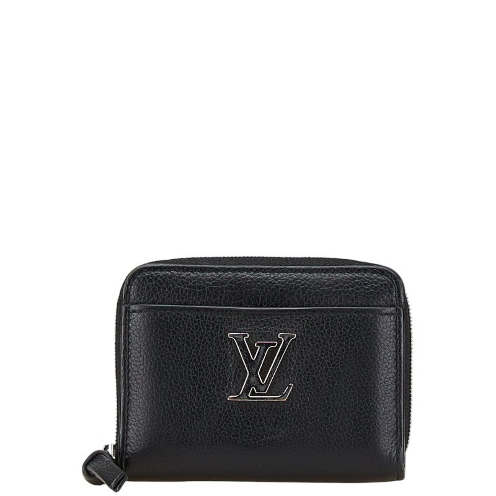Louis Vuitton Louis Vuitton Zippy Coin Purse LockMe Case M80099 Noir Black Leather Women's LOUIS VUITTON Size ONE SIZE - 1 Thumbnail