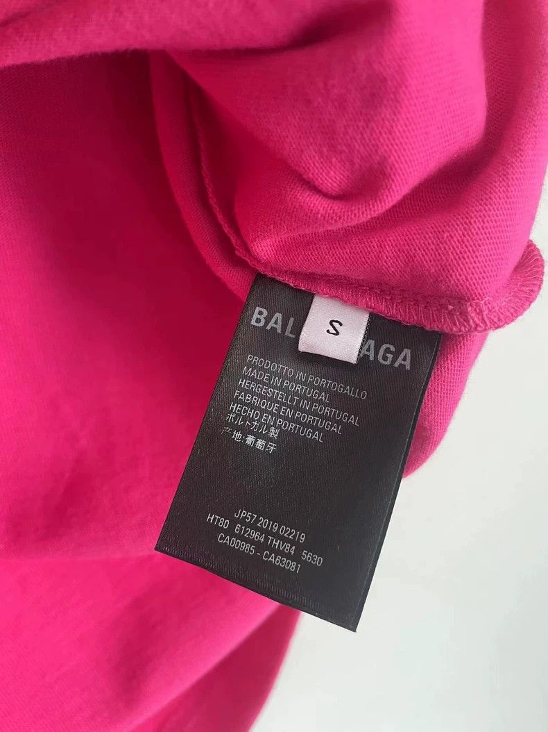 Balenciaga Balenciaga Wheat-ear rose-red short sleeves 2501-Nextarrow Size US S / EU 44-46 / 1 - 4 Thumbnail