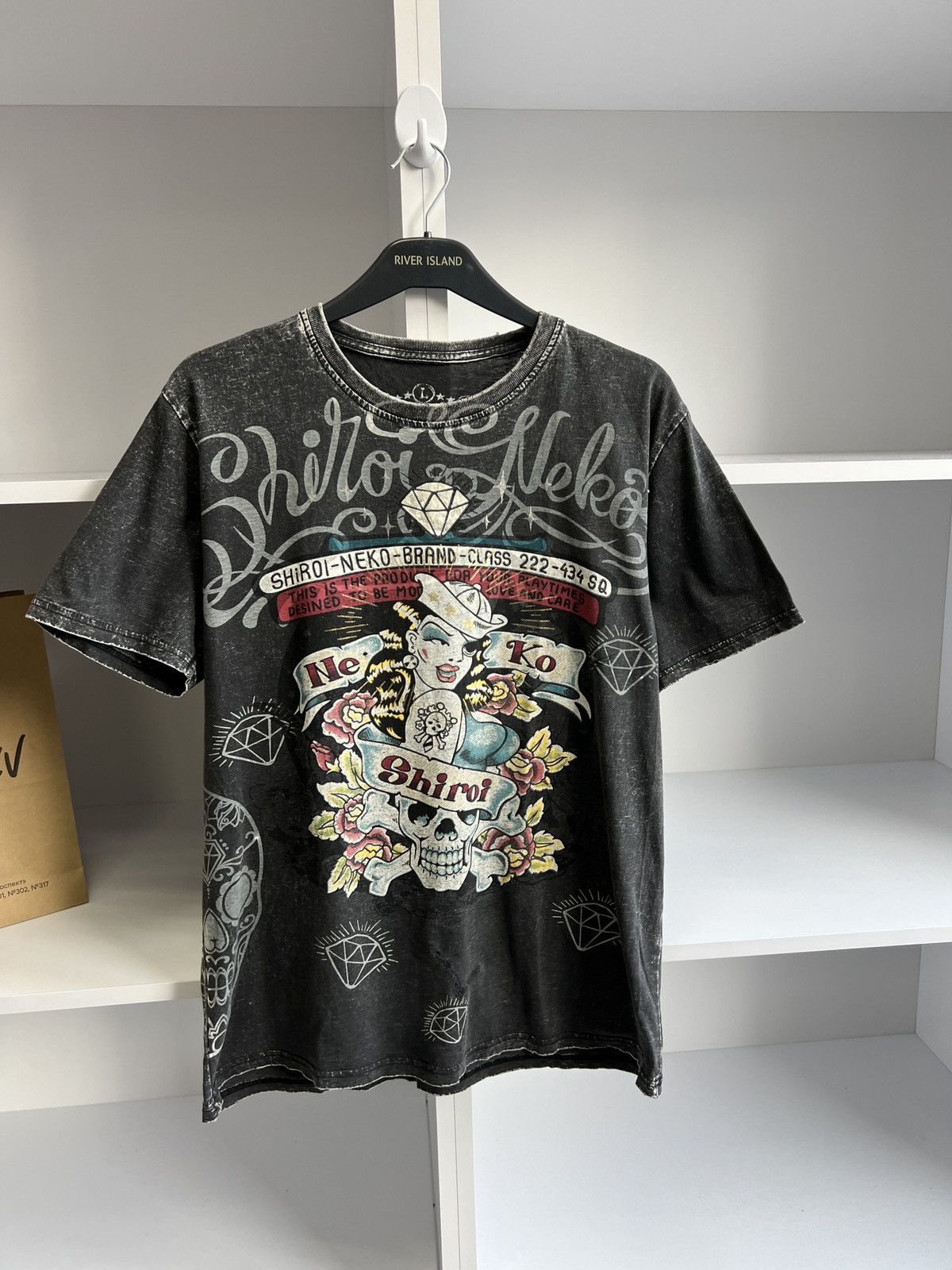 Japanese Brand × Vintage Vintage Ed Hardy Style Y2K Japanese Archival Tee Size US L / EU 52-54 / 3 - 5 Thumbnail