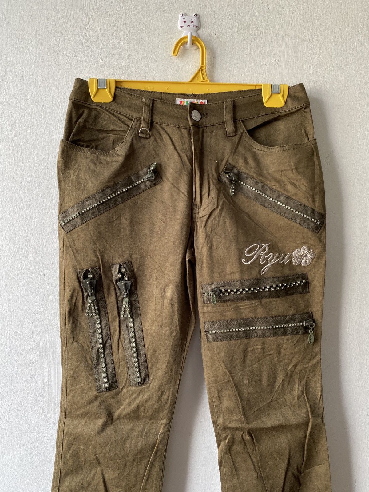 Japanese Brand × Seditionaries Japanese Brand RYU Multi Zipper Pant Size US 26 / EU 42 - 3 Thumbnail