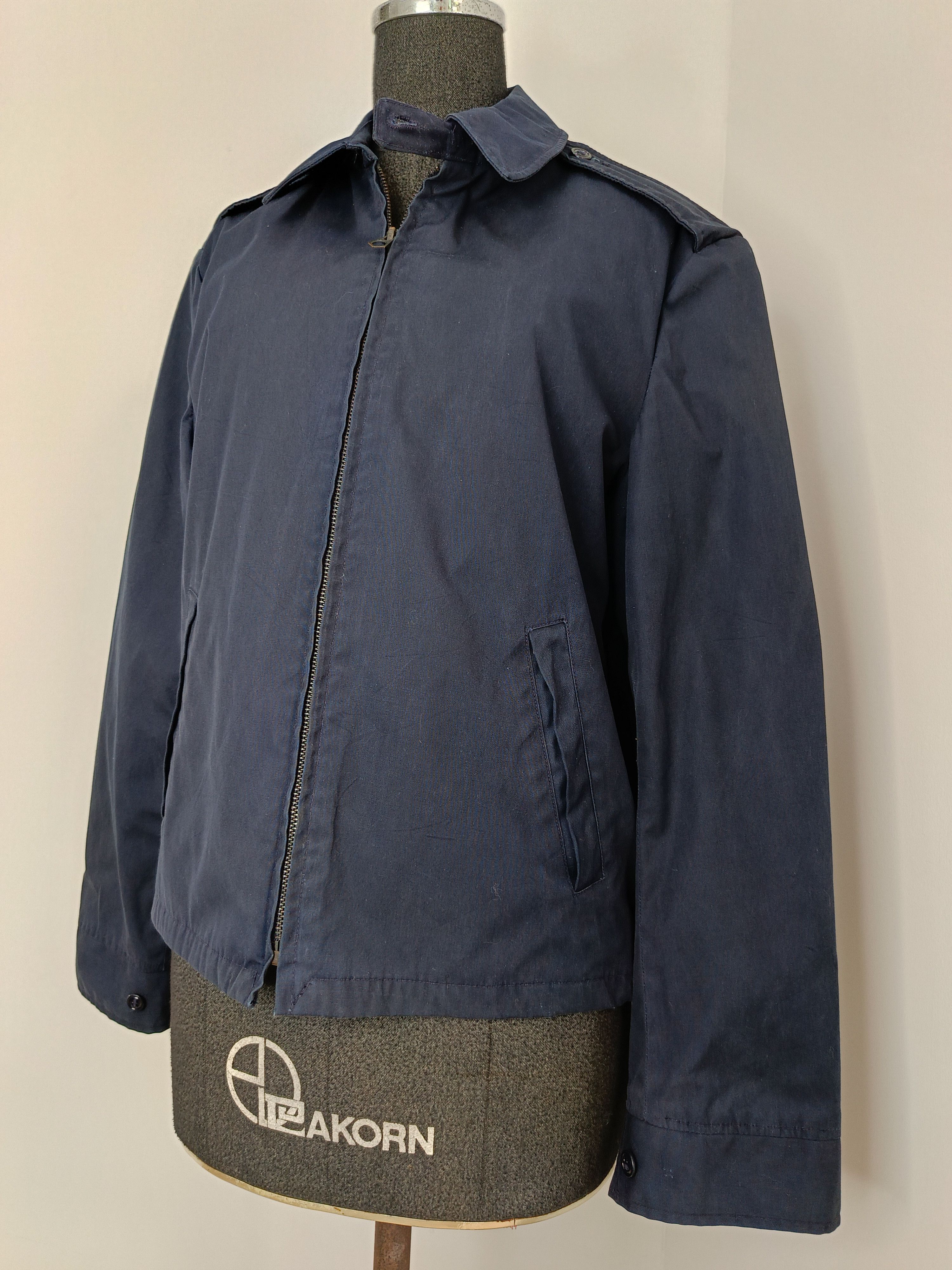 70s USAF MIL J 83386 pilot jacket Scovill Gripper USA 36R
