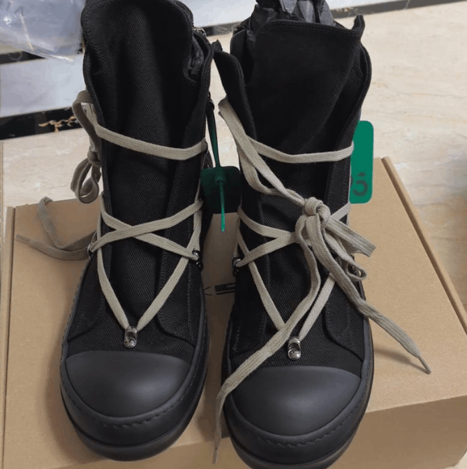 Rick Owens Drkshdw Rick Owens Hi-Top Sneakers Size US 8 / EU 41 - 1 Thumbnail