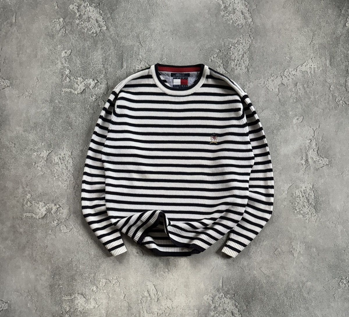 Tommy Hilfiger Tommy Hilfiger vintage striped sweater jumper pullover knit Size US S / EU 44-46 / 1 - 1 Thumbnail