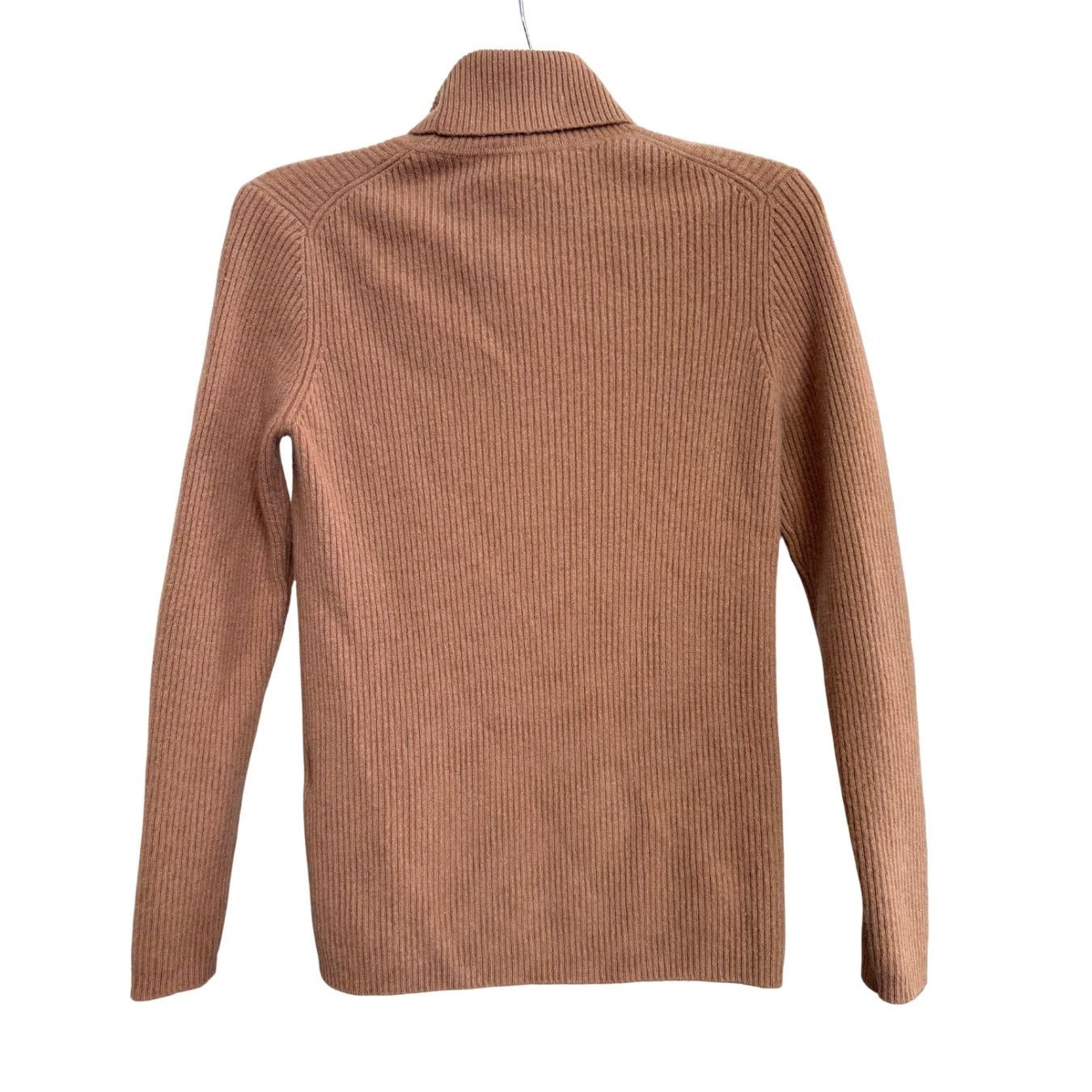 Autumn Cashmere Cashmeren Light Brown LongSleeve Turtleneck Sweater Sz XL GS Size XL / US 12-14 / IT 48-50 - 4 Thumbnail