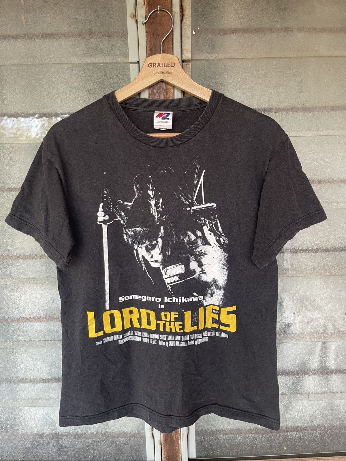 Japanese Brand Vintage Lord Of The Lies Somegoro Ickikawa Sun Faded Tee Size US M / EU 48-50 / 2 - 1 Thumbnail
