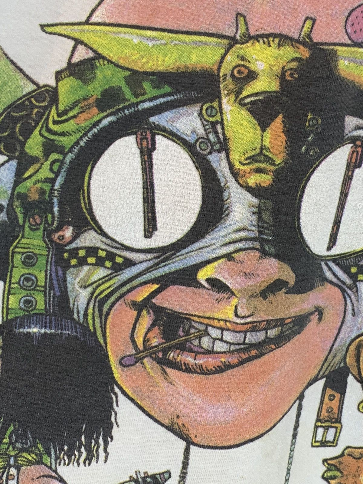 Vintage RARE Vintage 90’s Tank Girl Bollocks To This Comic Art Shirt Size US XL / EU 56 / 4 - 5 Thumbnail