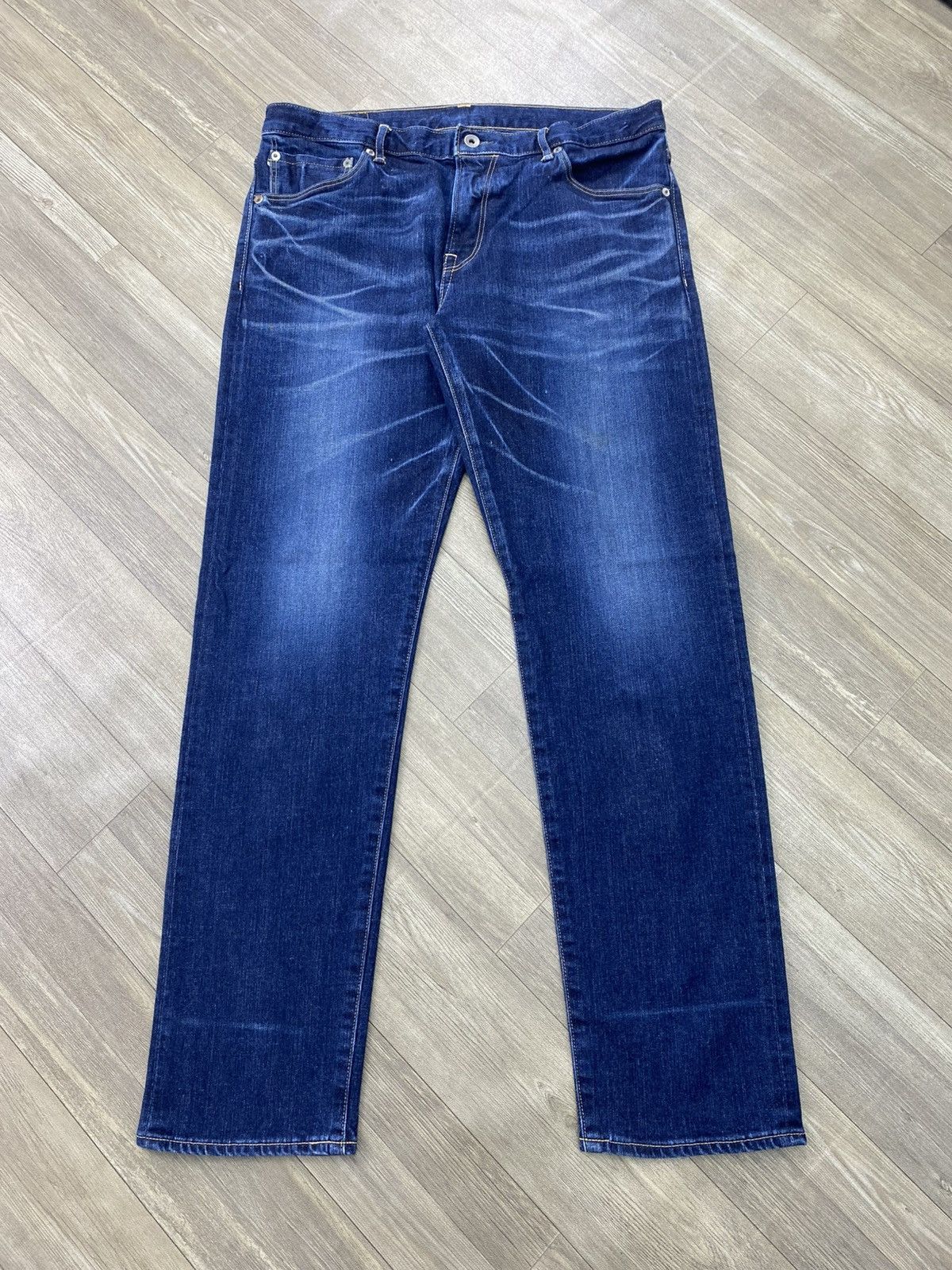 Spellbound Vintage Spellbound Japan Selvedge Denim Faded Straight Jeans Size US 34 / EU 50 - 2 Thumbnail