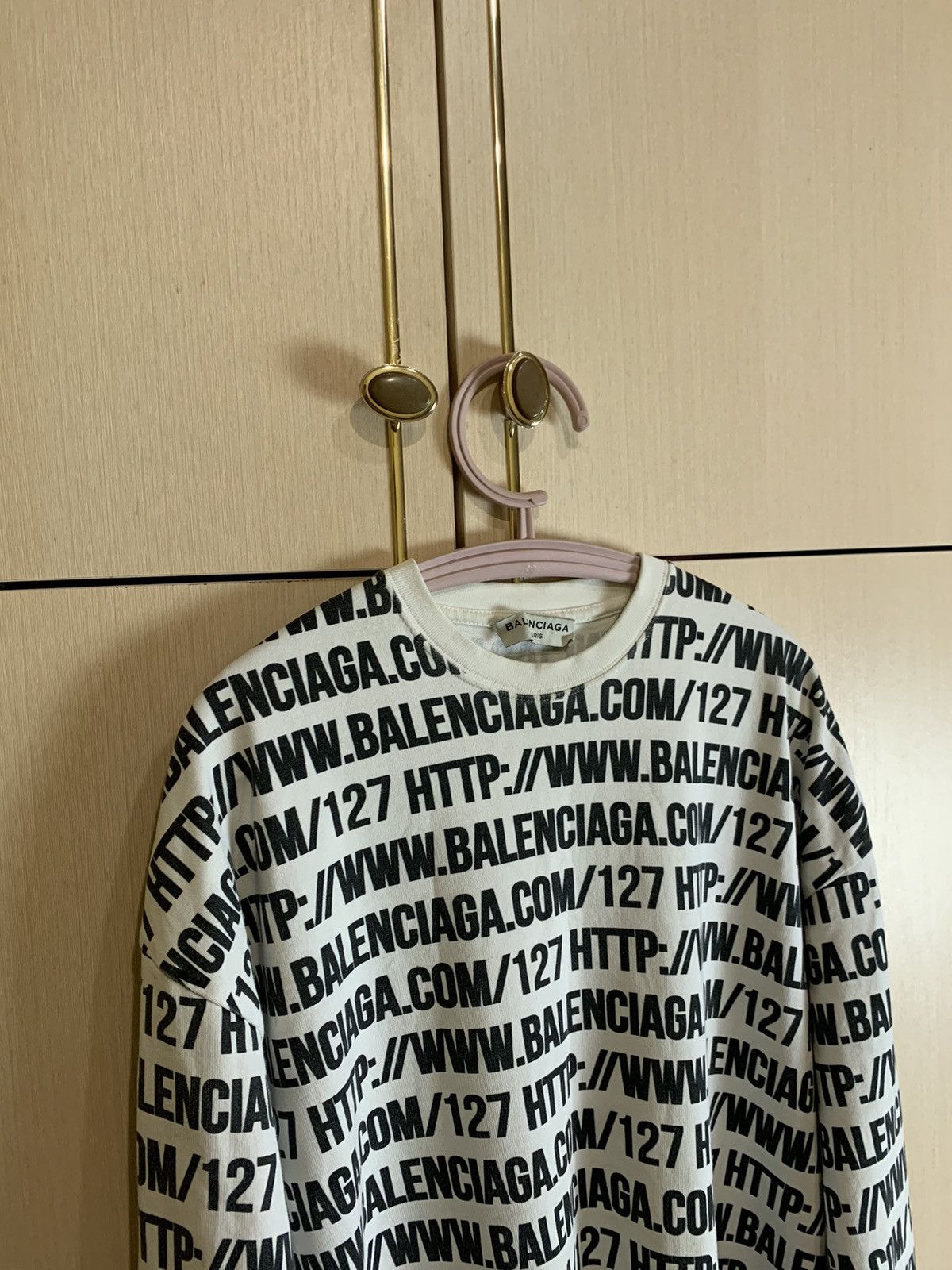 Balenciaga Balenciaga Monogram Logo RARE Sweatshirt Size US M / EU 48-50 / 2 - 6 Thumbnail