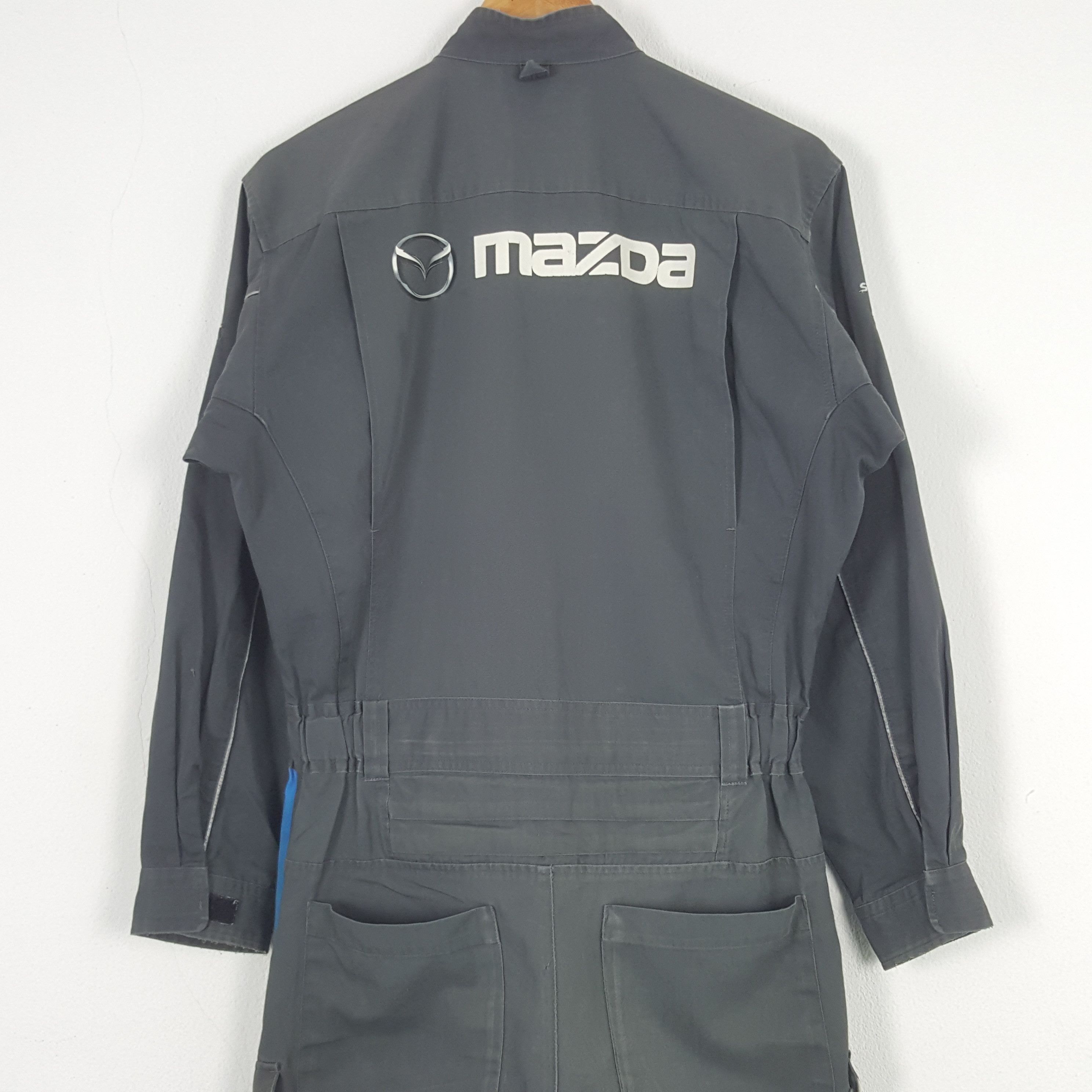Japanese Brand × Vintage Vintage Mazda Racing Team Safety Coverall Jacket C286N11 Size US L / EU 52-54 / 3 - 2 Thumbnail