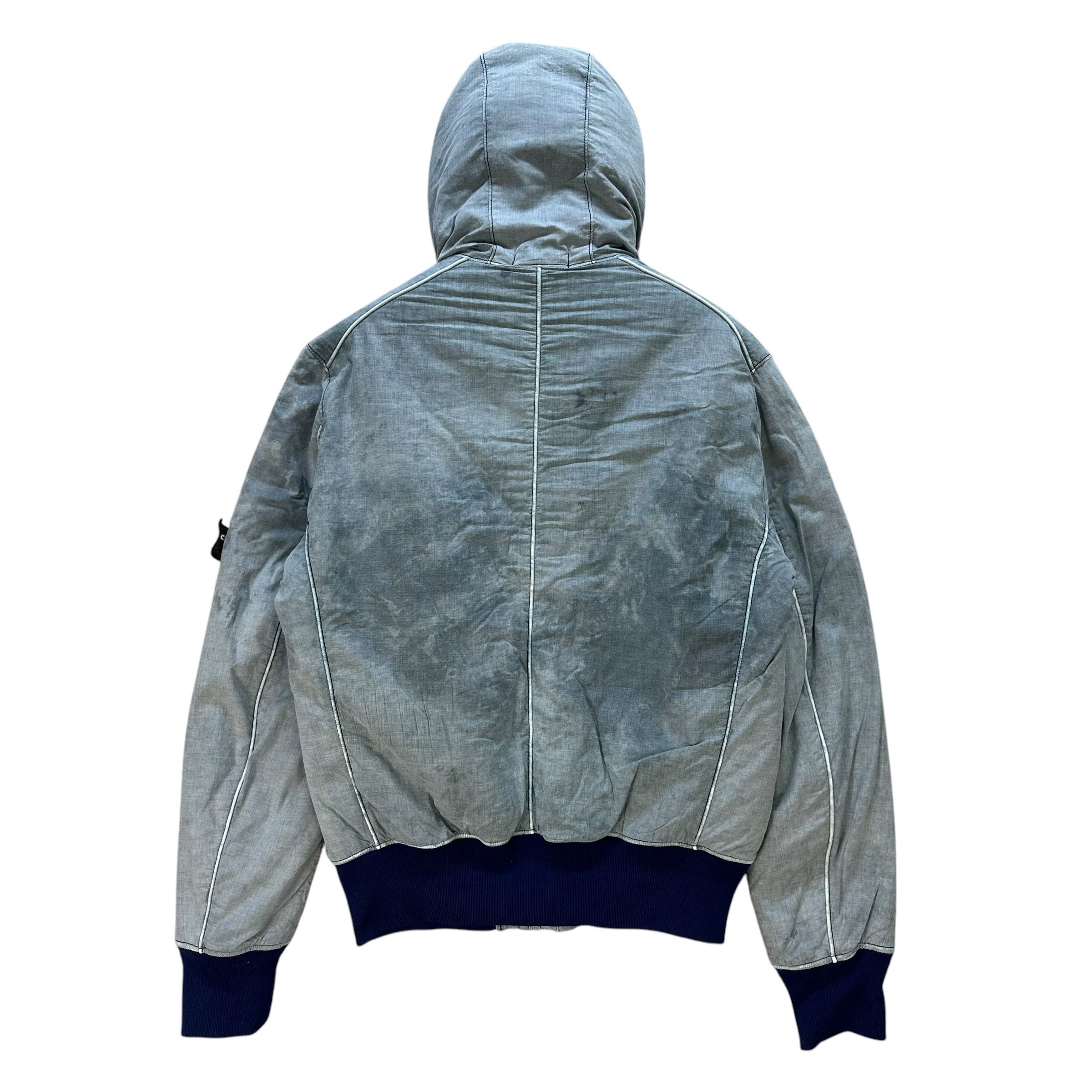 Stone Island Trashed STONE ISLAND Puffer Hooded Jacket #A82-1994 Size US L / EU 52-54 / 3 - 21 Thumbnail