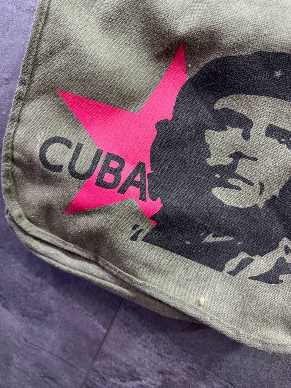 Other Vintage Che Guevara Cuba Mesenger Bag Canvas Shoulder Bag Size ONE SIZE - 3 Thumbnail