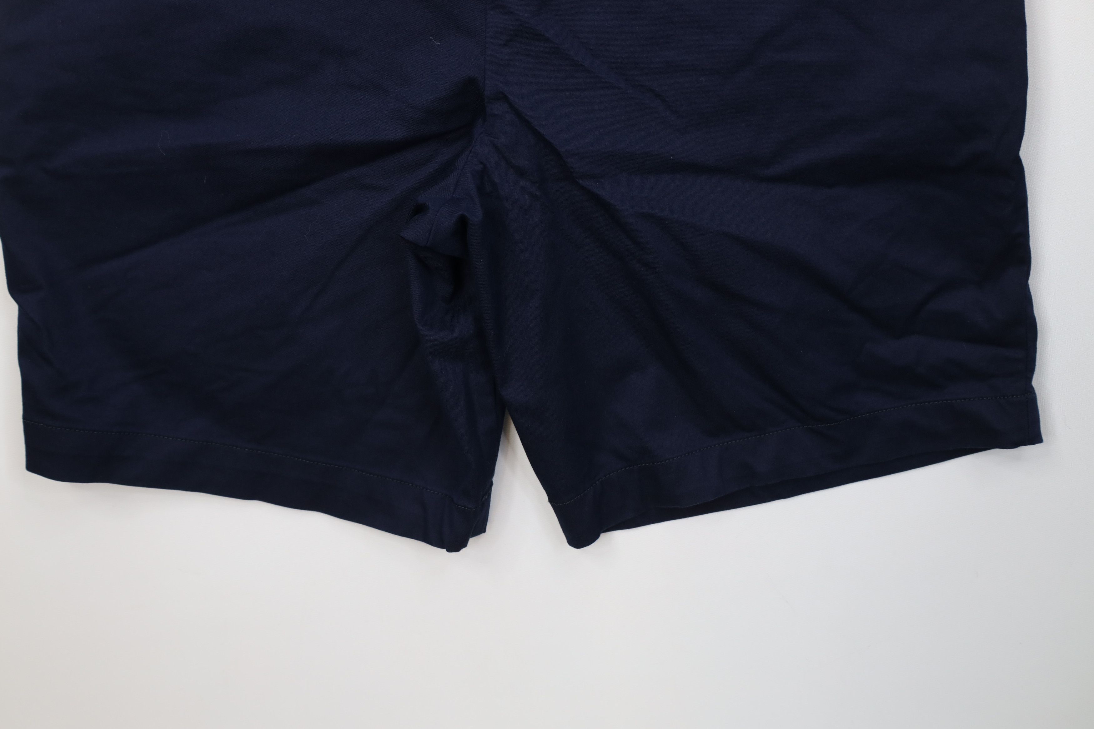 Banana Republic Banana Republic Aiden Tech Above Knee Chino Shorts Navy Blue Size US 33 - 11 Thumbnail