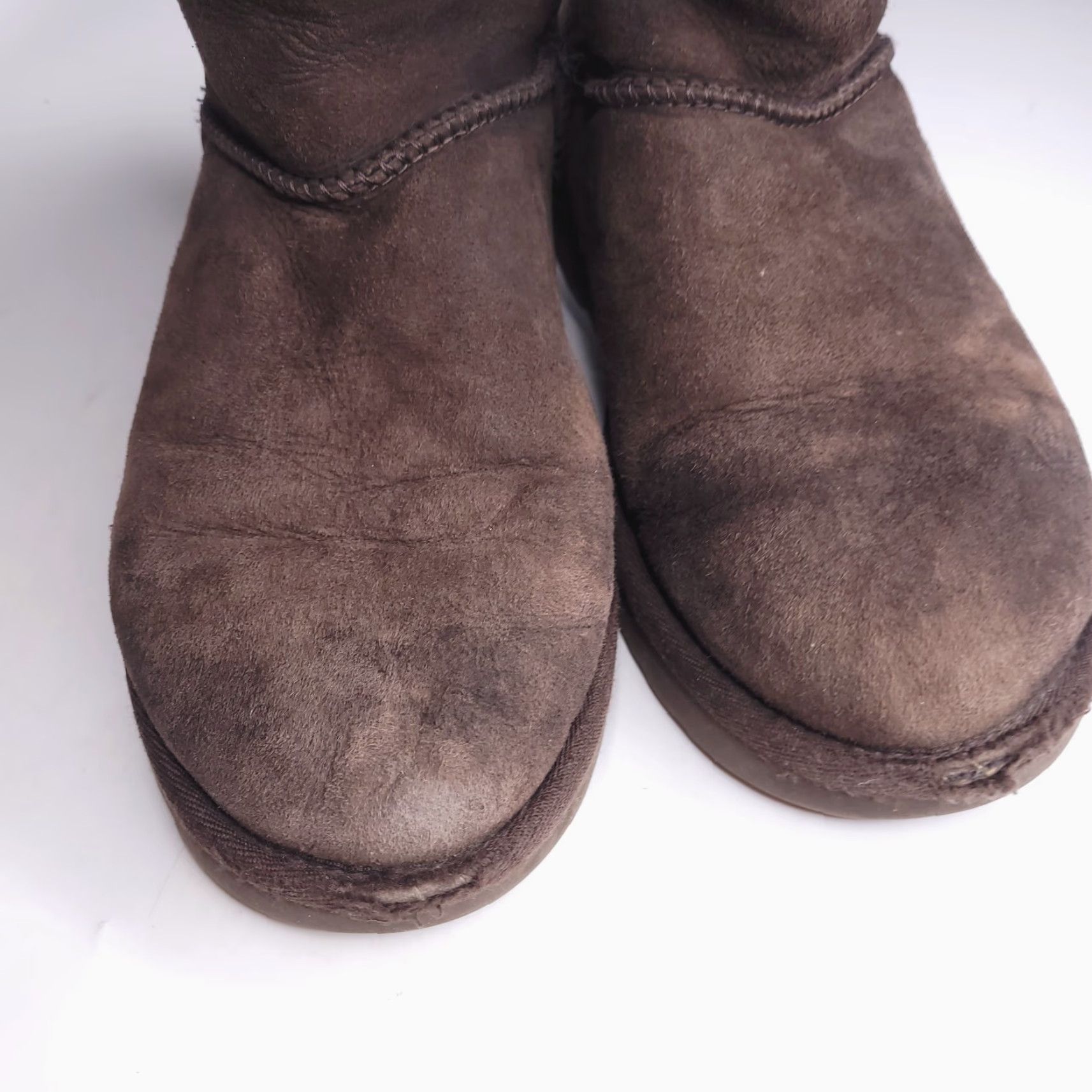 Ugg UGG Boots Womens 8 Brown Tall Wool Shearling Button Shoes Boots Womens 8 Brown Size US 8 / IT 38 - 5 Thumbnail